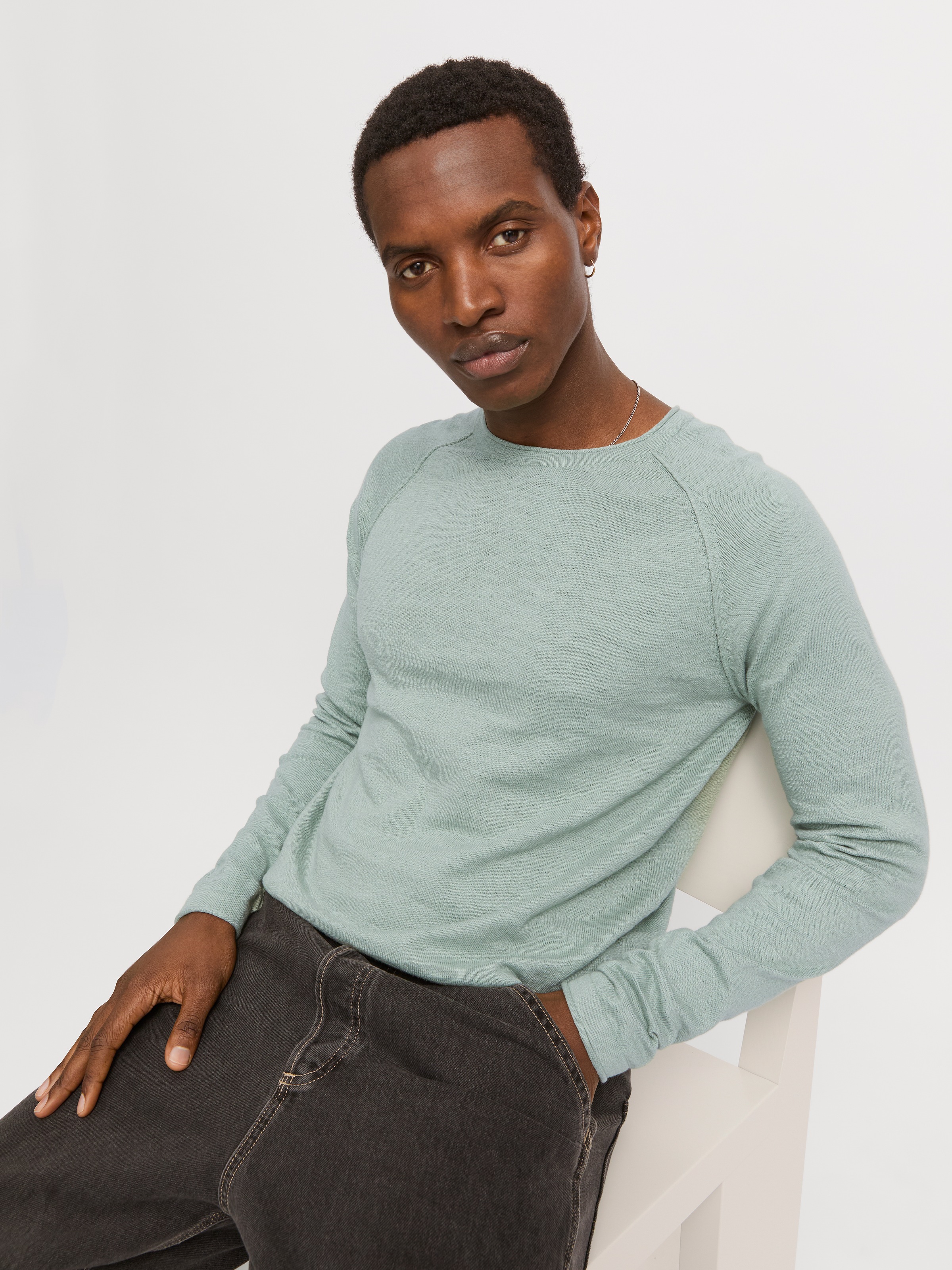 Jack & Jones Rundhalspullover JJEBREEZE KNIT günstig online kaufen