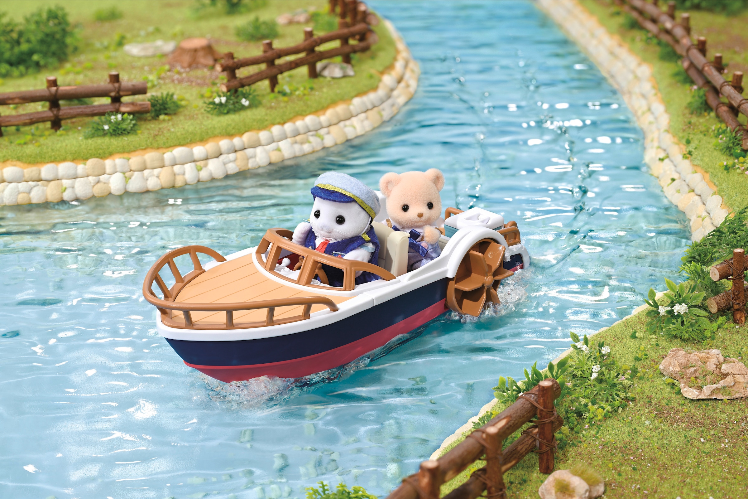 Sylvanian Families Spielzeug-Boot »Ausflugsboot mit Robbe«