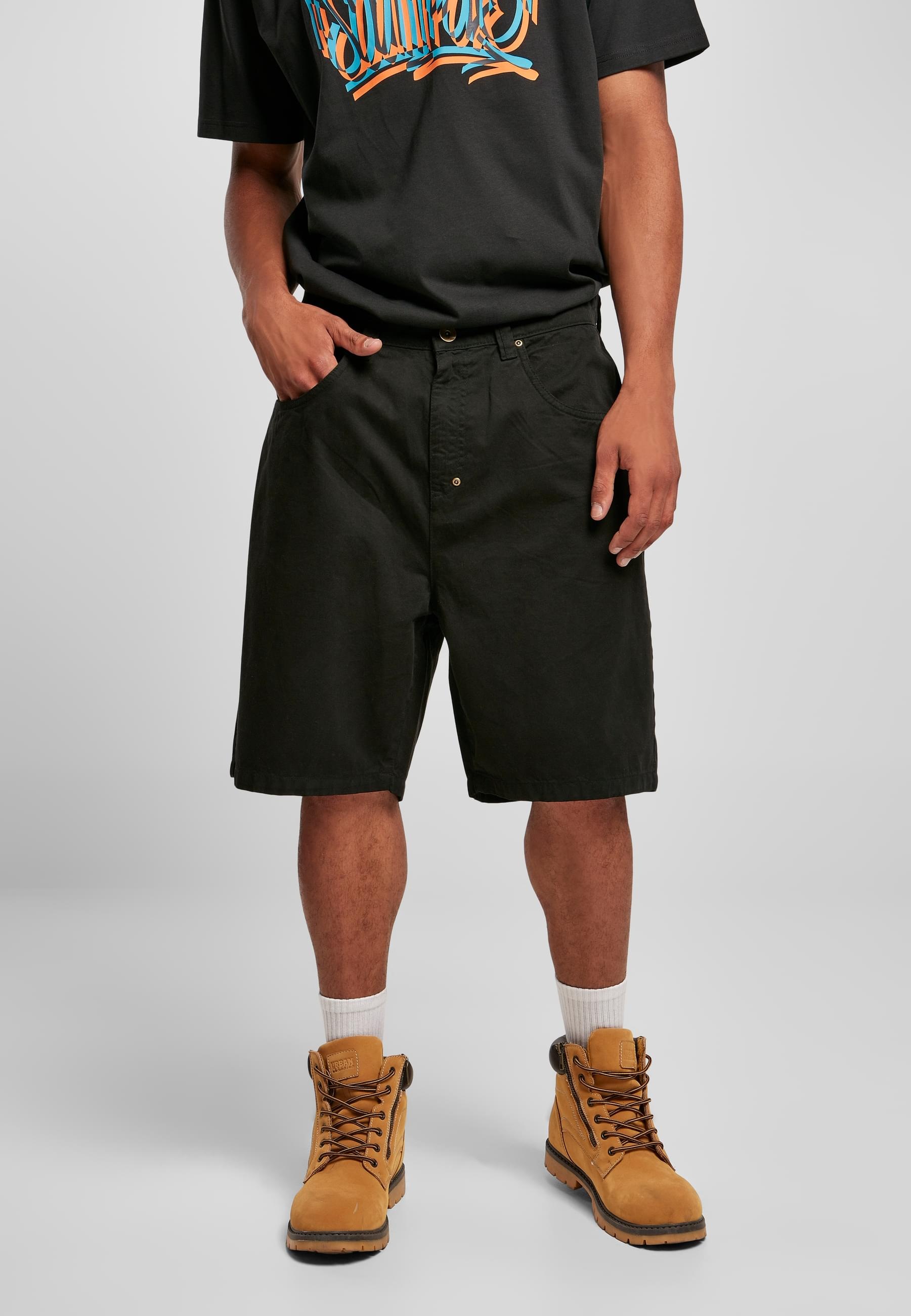 Southpole Stoffhose »Southpole Herren Southpole Twill Chino Shorts«, (1 tlg.)