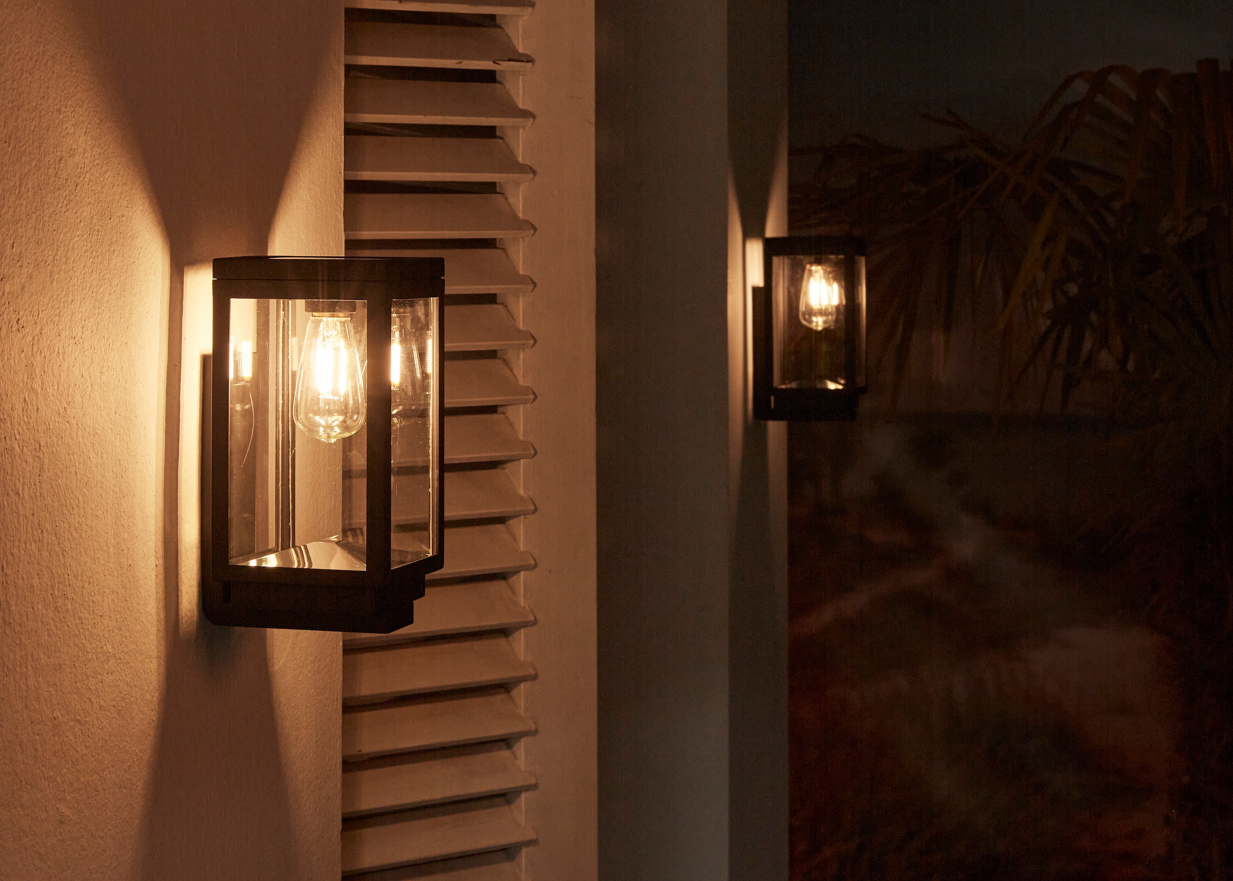 LUXFORM Gartenleuchte »Luxform Solar Amsterdam«, Leuchtmittel LED-Modul | LED fest integriert, LED-Gartenleuchte mit Solarenergie, aus Kunststoff und Glas, IP44