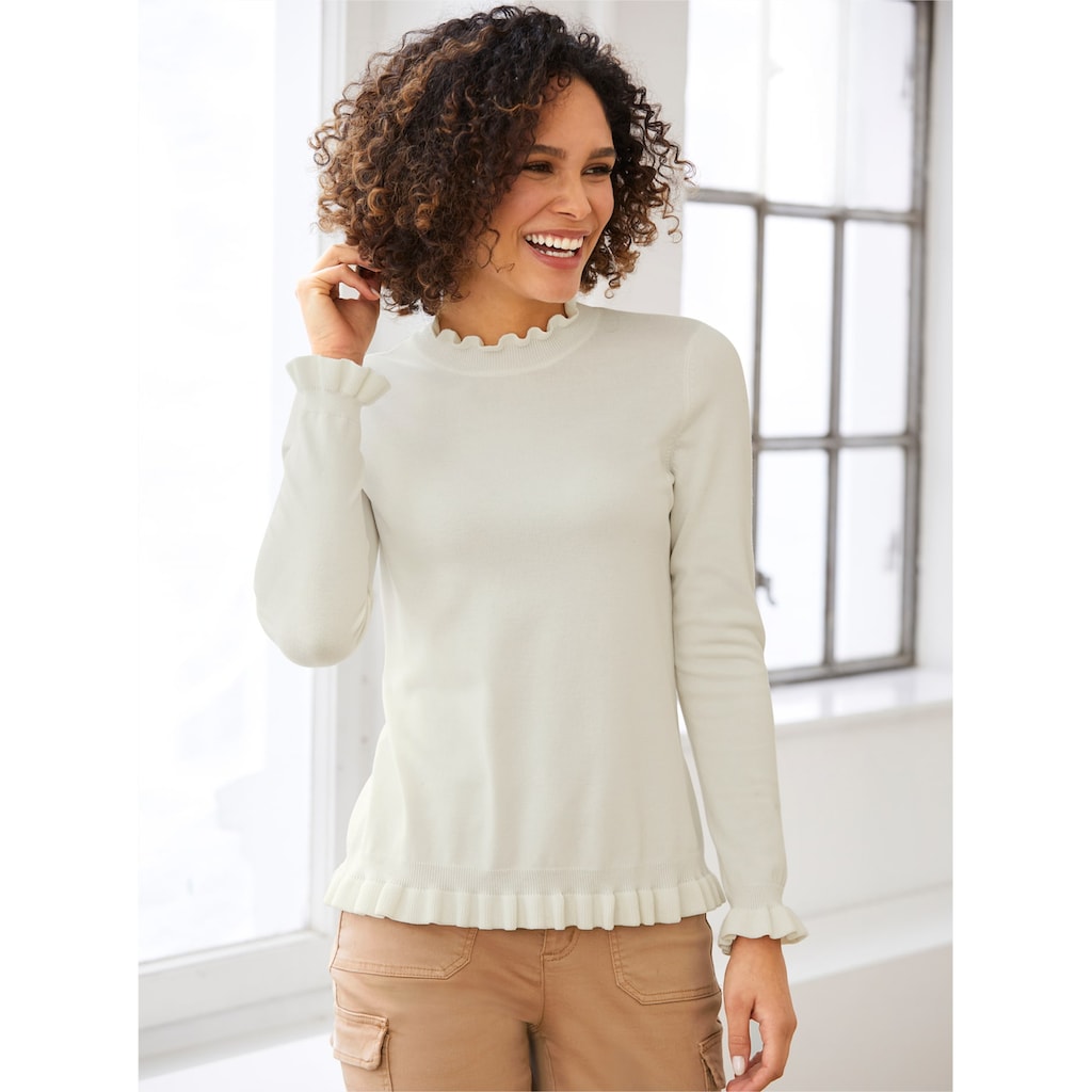 heine Stehkragenpullover »Pullover«