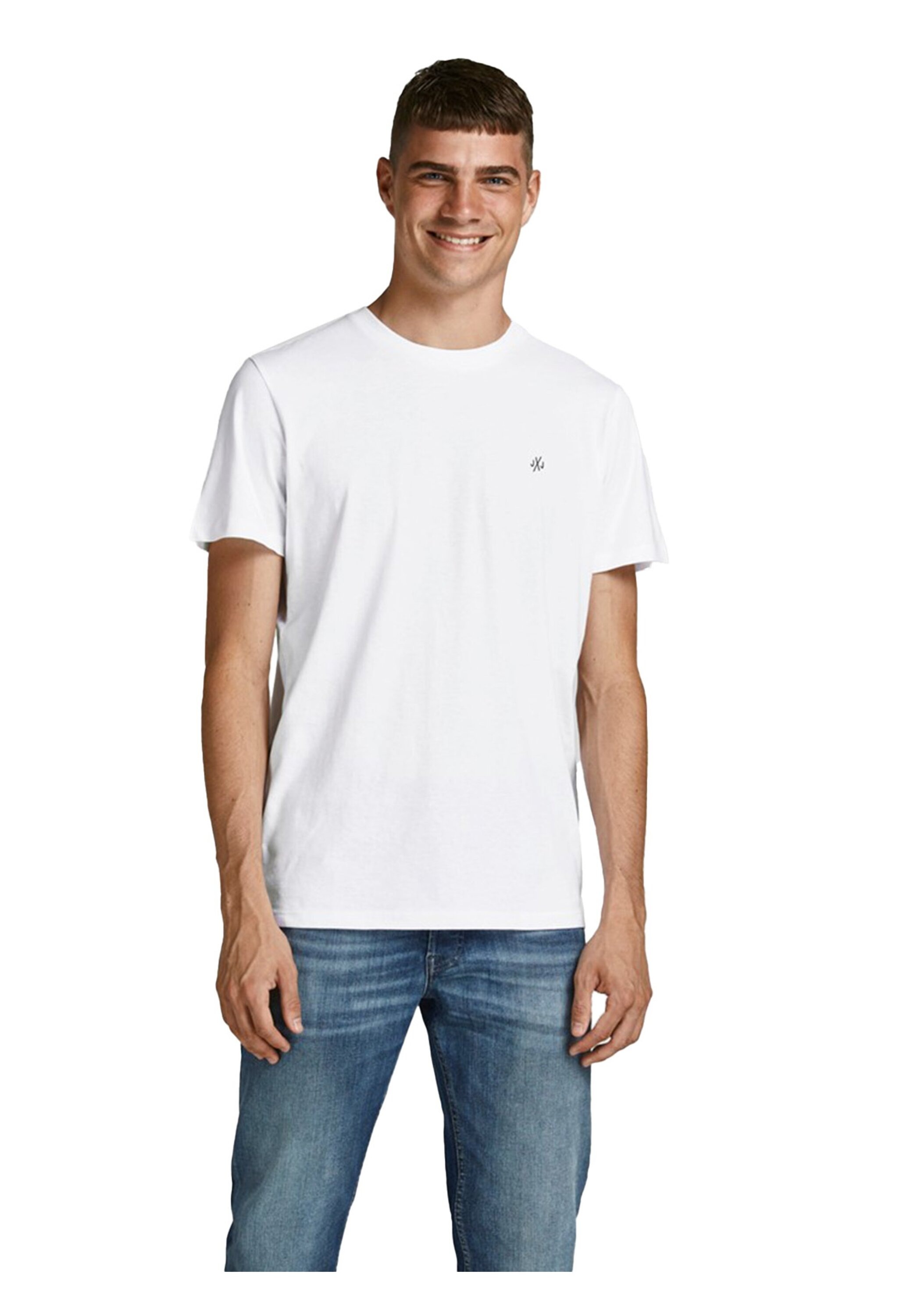 Jack & Jones T-Shirt JORJXJ 5er PACK (1-tlg) aus Baumwolle günstig online kaufen