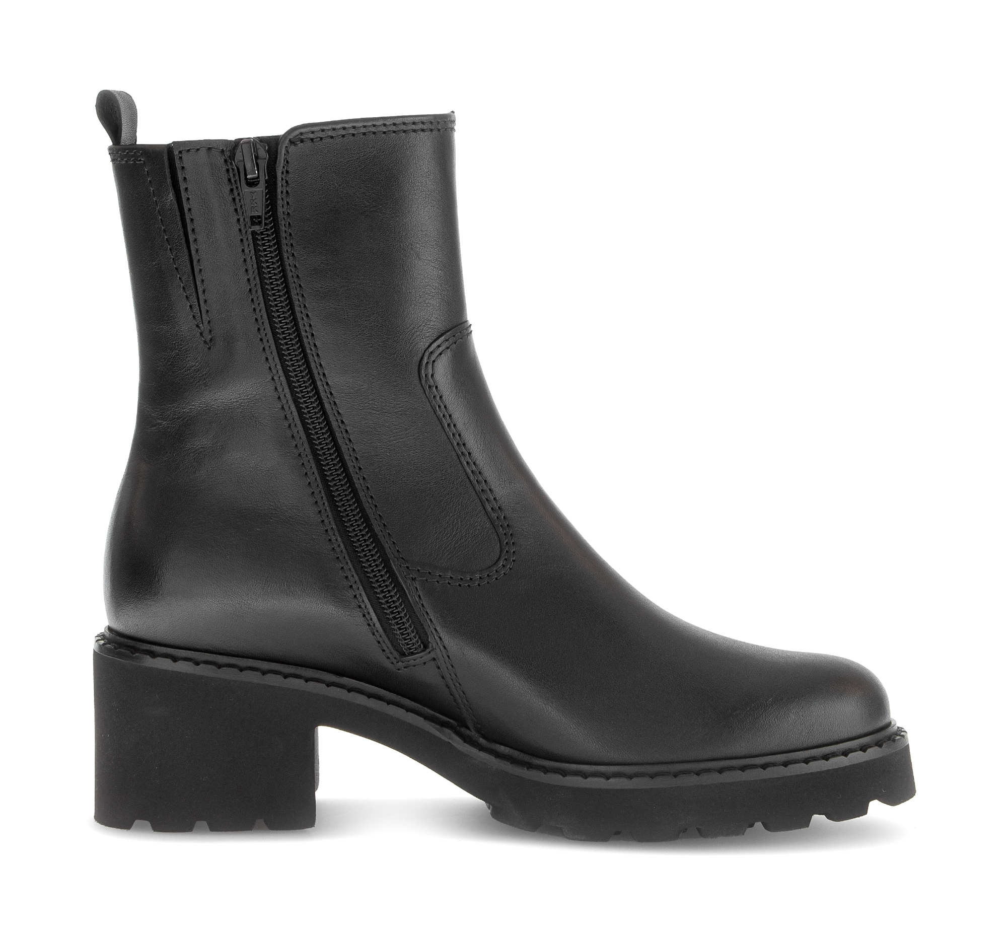 Gabor Stiefelette »TUNIS«  , Blockabsatz, Boots, Basic mit Zierreißverschluss, in Bequemweite G