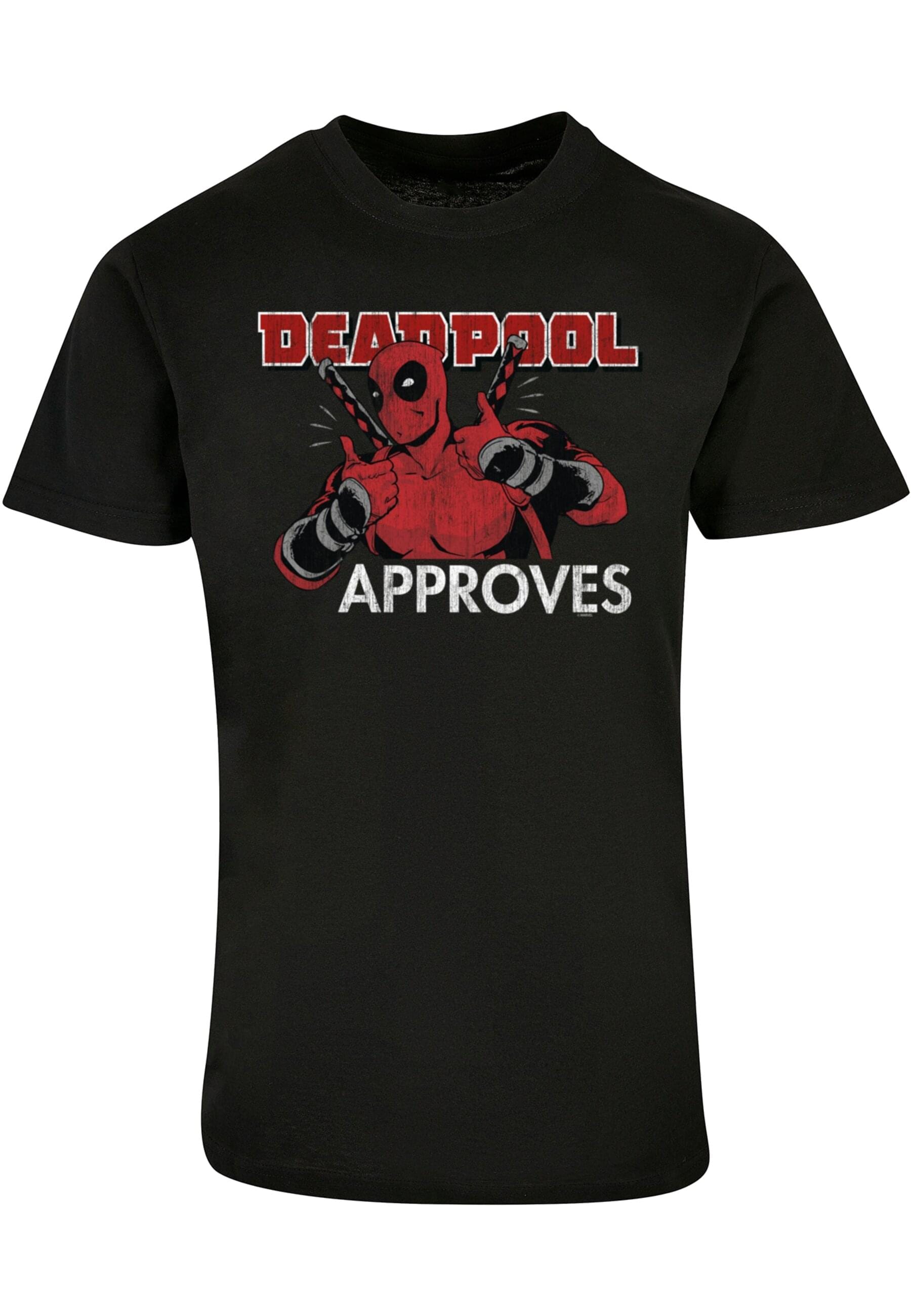 ABSOLUTE CULT T-Shirt "ABSOLUTE CULT Herren Deadpool - Approves T-Shirt" 1 günstig online kaufen