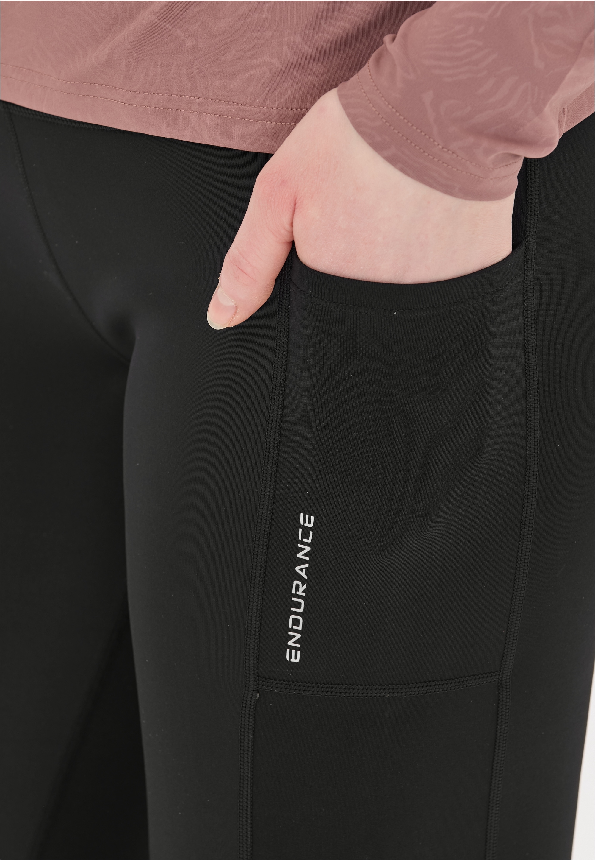 ENDURANCE Funktionstights »Strong«, mit Windblocker-Funktion
