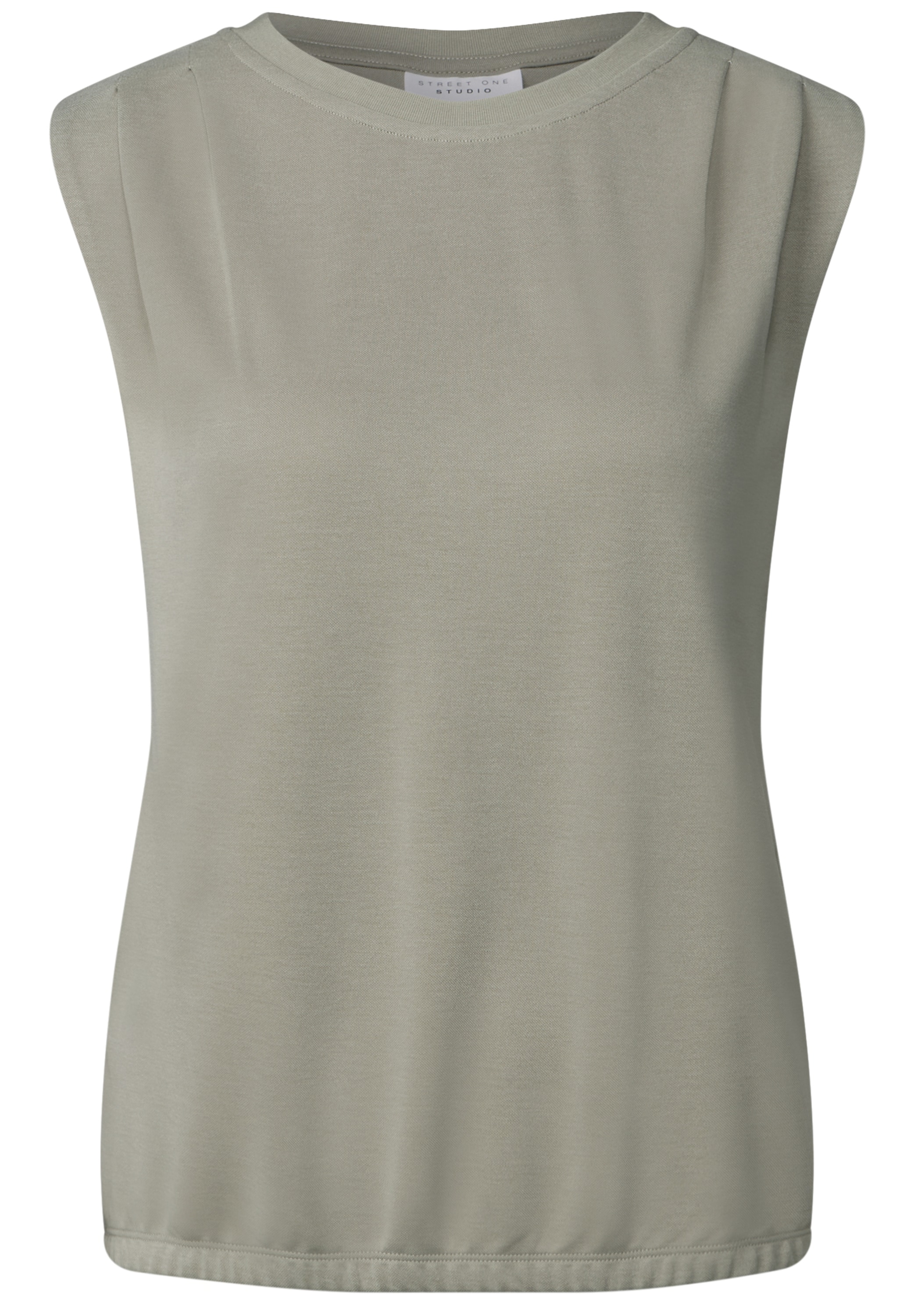 STREET ONE STUDIO T-Shirt, aus softem Materialmix
