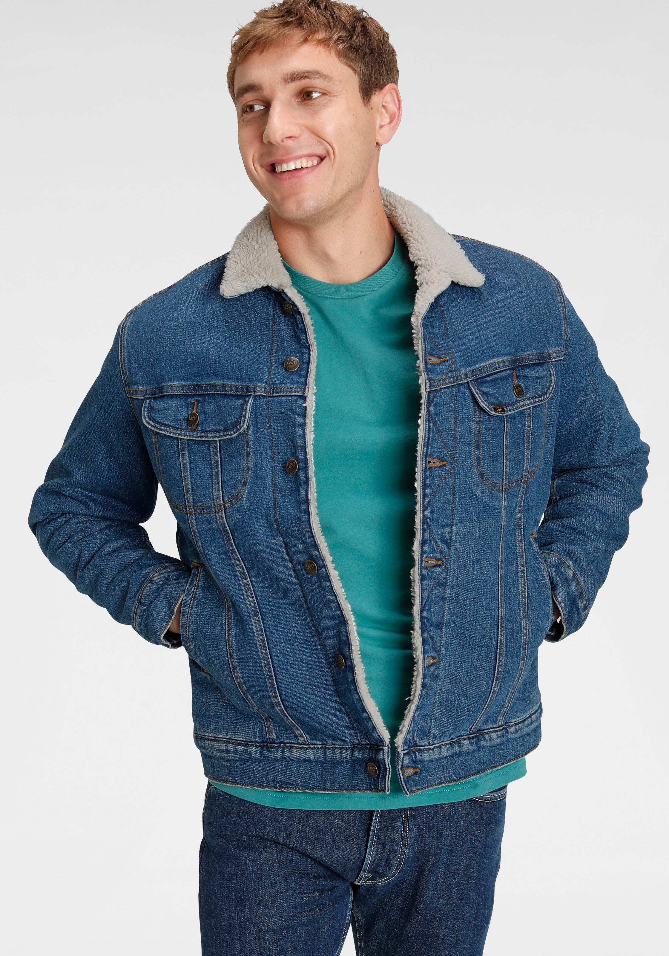 lee -  Jeansjacke "Sherpa"