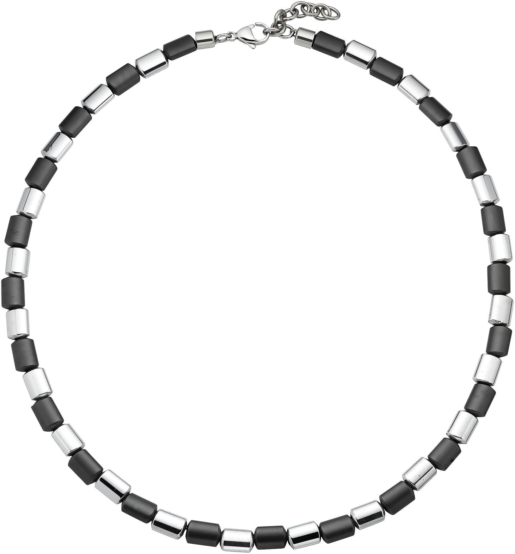 Firetti Edelstahlkette »Schmuck Geschenk Halsschmuck Halskette«, mit Hämatit