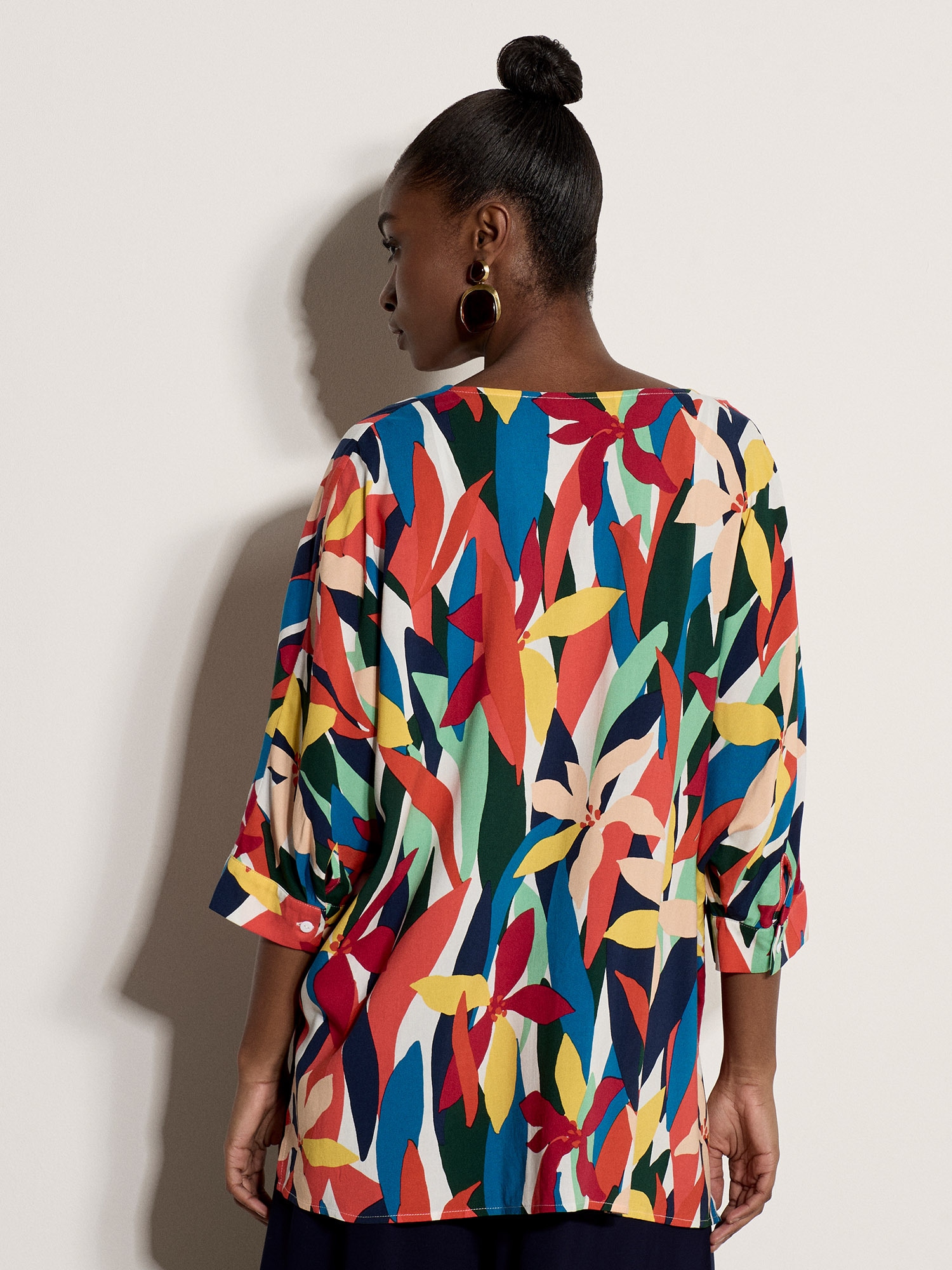 Apricot Klassische Bluse »Blusentop« mit Farbblock-Muster