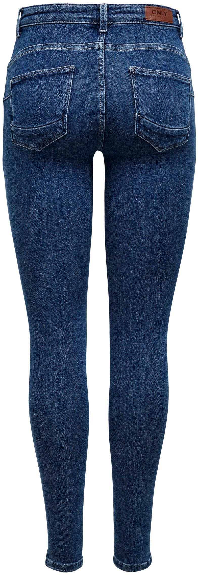 ONLY Skinny-fit-Jeans »ONLPOWER LIFE MID PUSH UP«