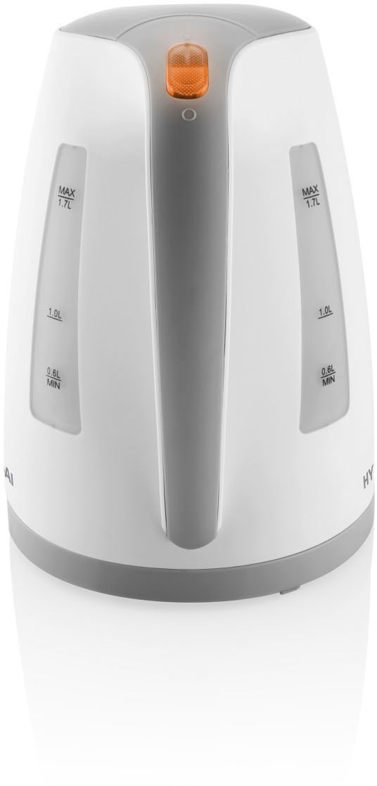 Hyundai Wasserkocher »VK107G«, 1,7 l, 2200 W, Sicherheits-Thermosicherung, herausnehmbarer Filter