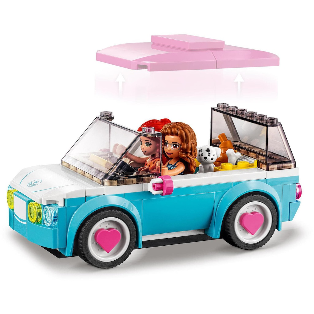 LEGO® Konstruktionsspielsteine »Olivias Elektroauto (41443), LEGO® Friends«, (183 St.), Made in Europe