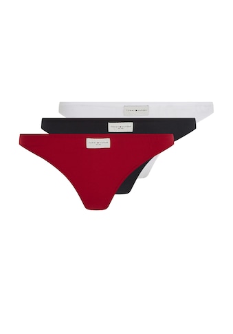 TOMMY HILFIGER Underwear Stringai »3P THONG (EXT. SIZE)« (Packu...