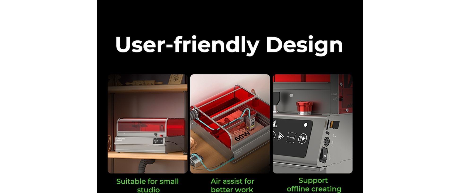 Creality 3D-Drucker »Gravierer Falcon 2 Pro 60 W«