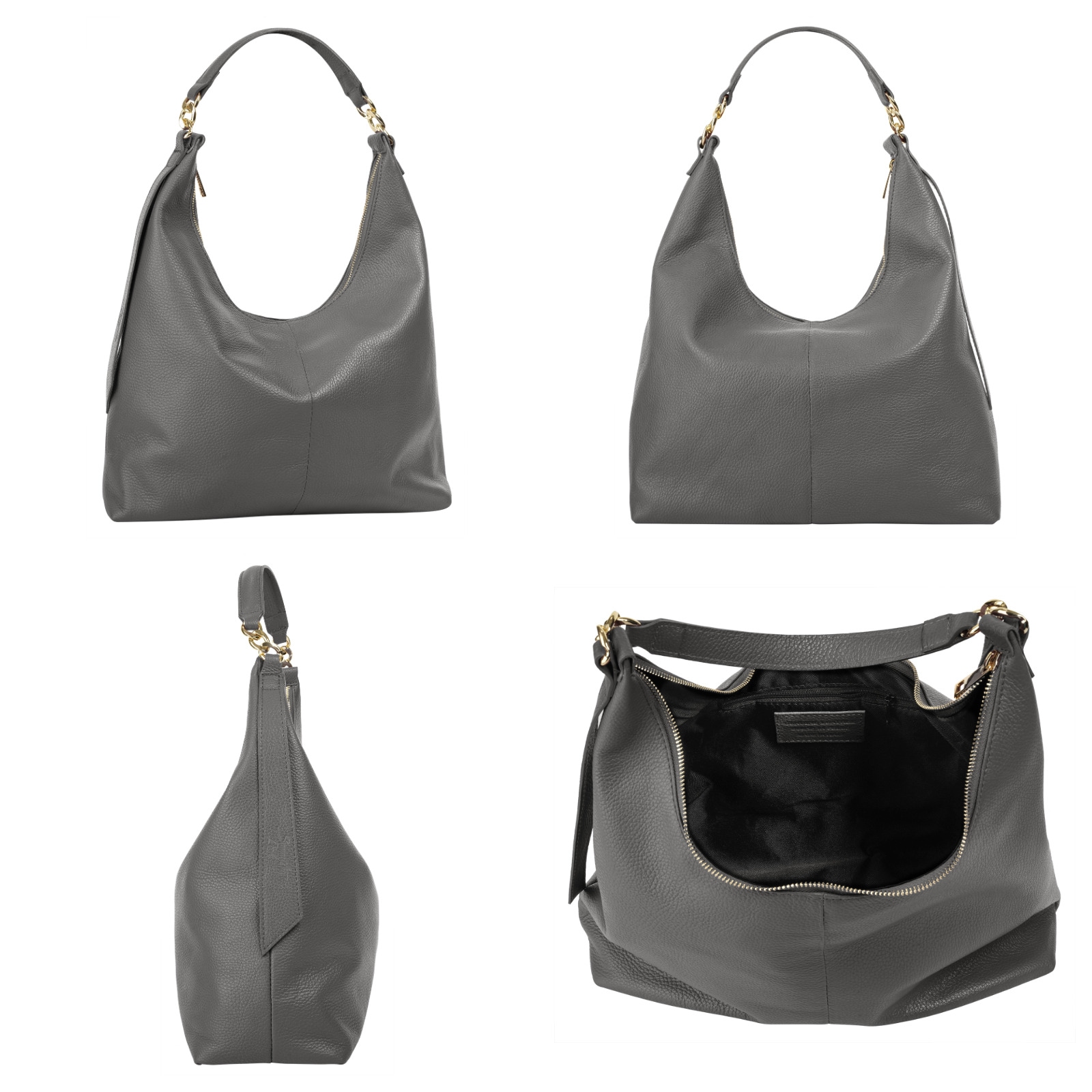 Samantha Look Shopper, Made in Italy, Große Handtasche mit Smartphonefach