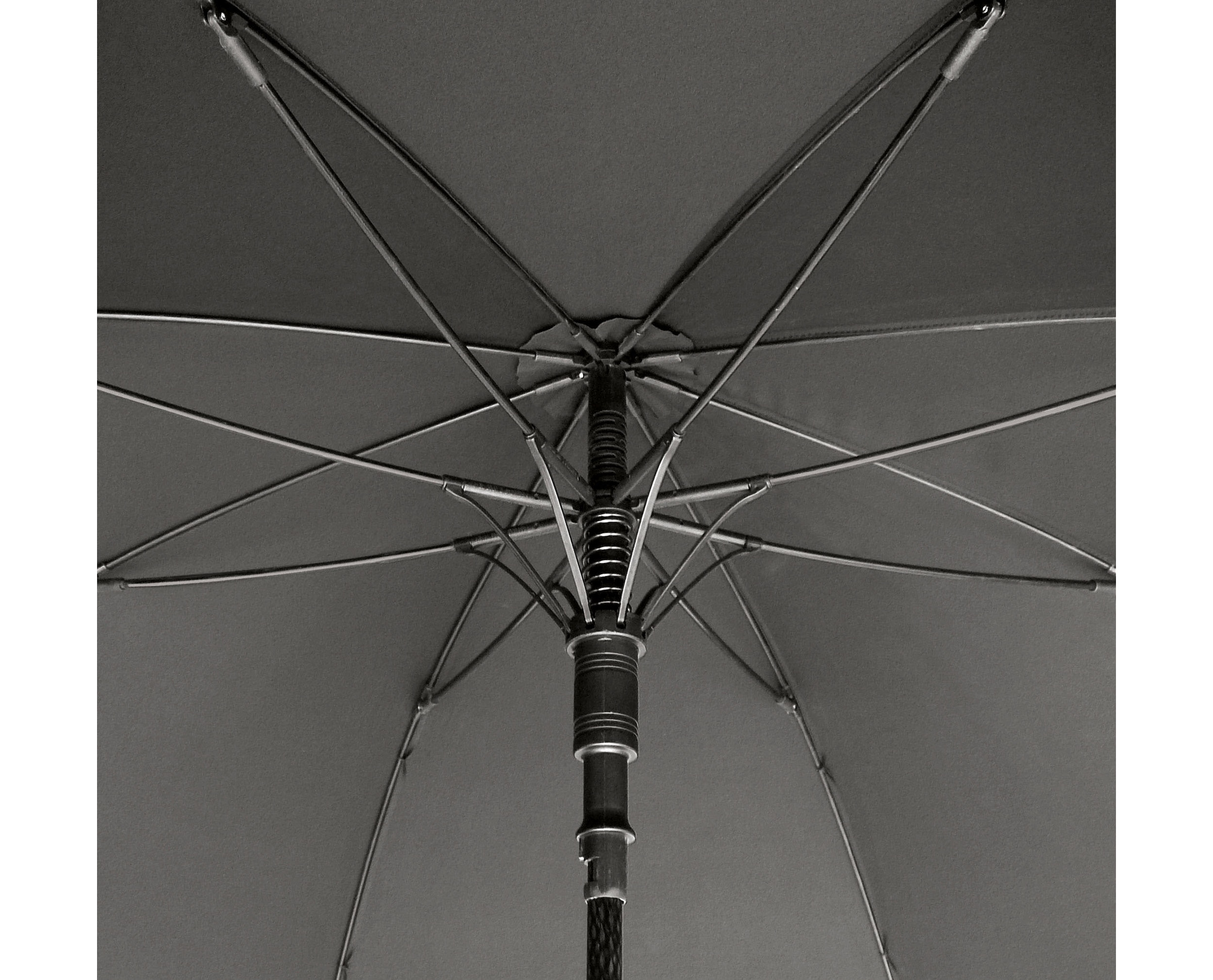 EuroSCHIRM® Stockregenschirm »Automatik W330, schwarz«, Regenschirm für Zwei, mit Automatik und extra großem Dach