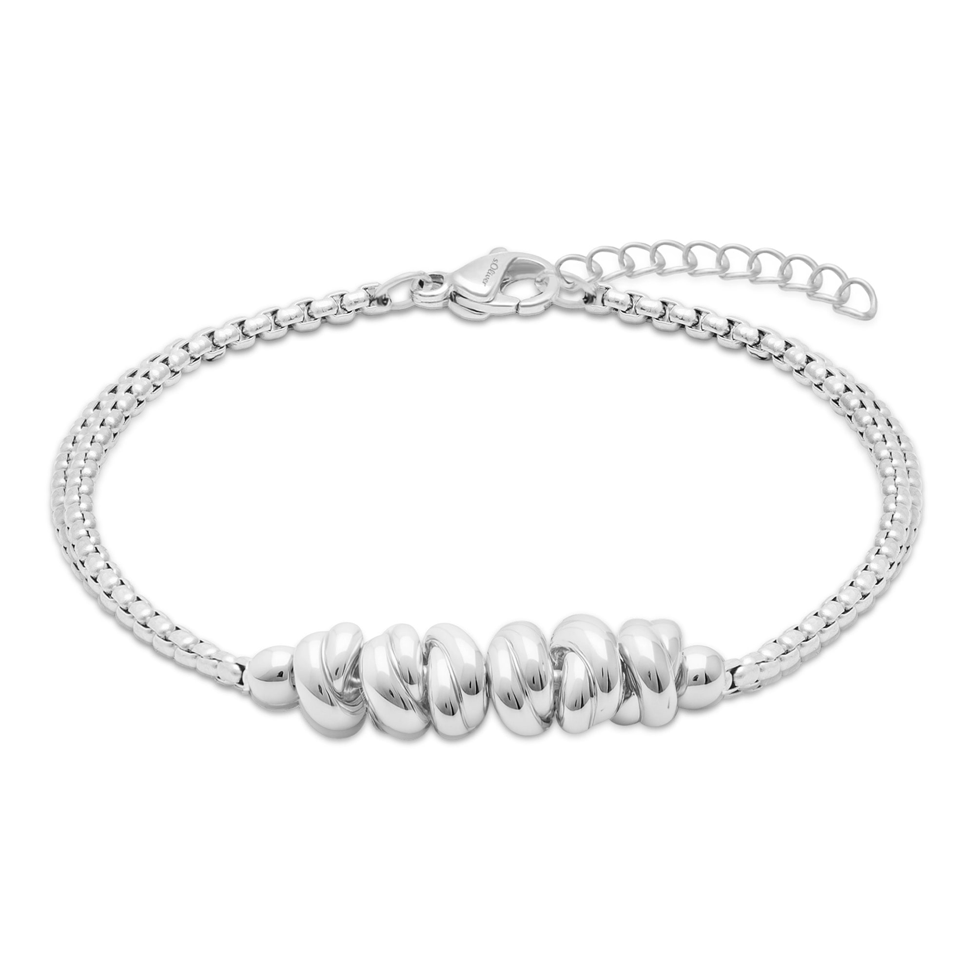 s.Oliver Armband »Knots, Knoten-Design«