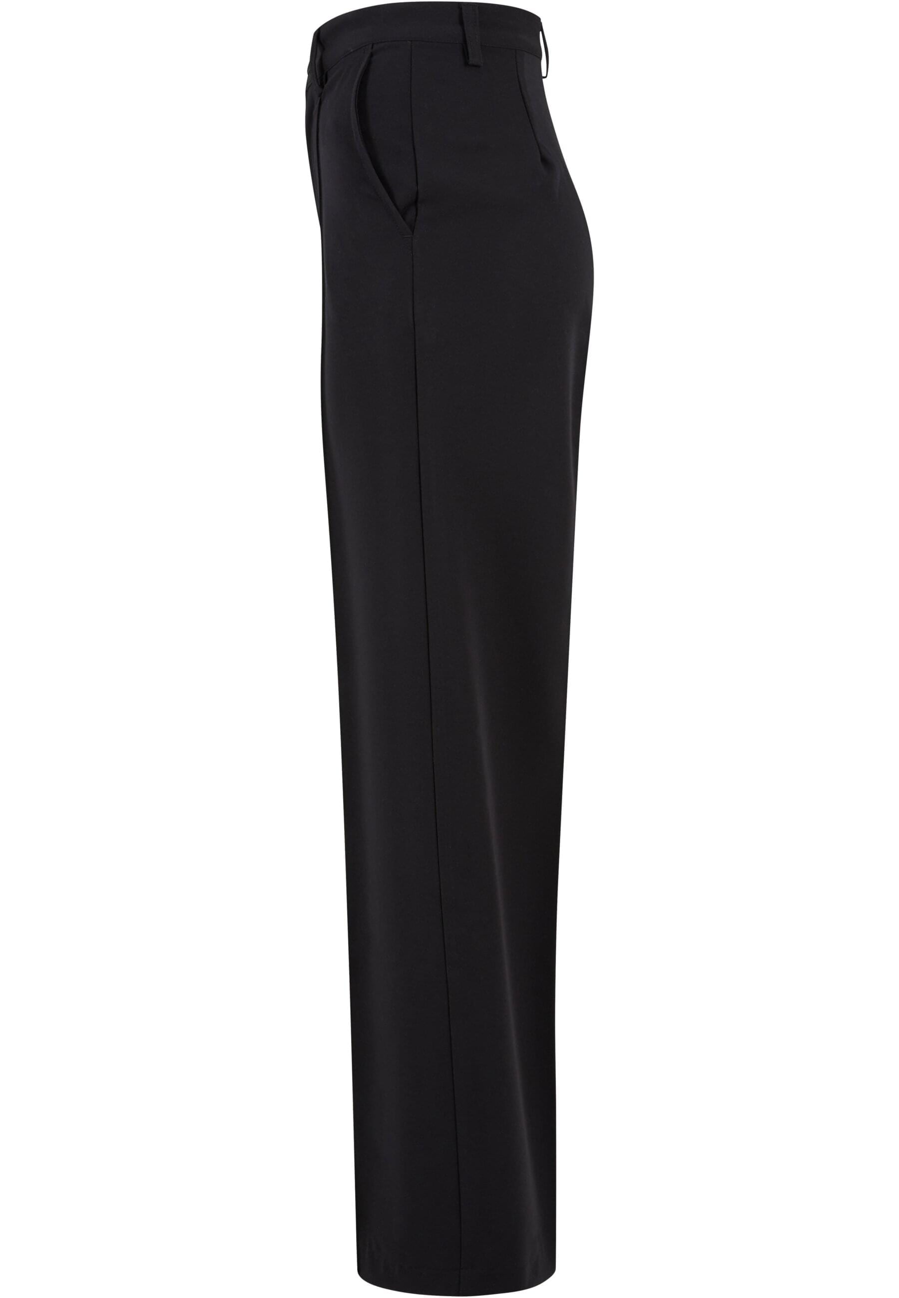 URBAN CLASSICS Stoffhose »Urban Classics Damen Ladies Wide Pleated Pants«, (1 tlg.)