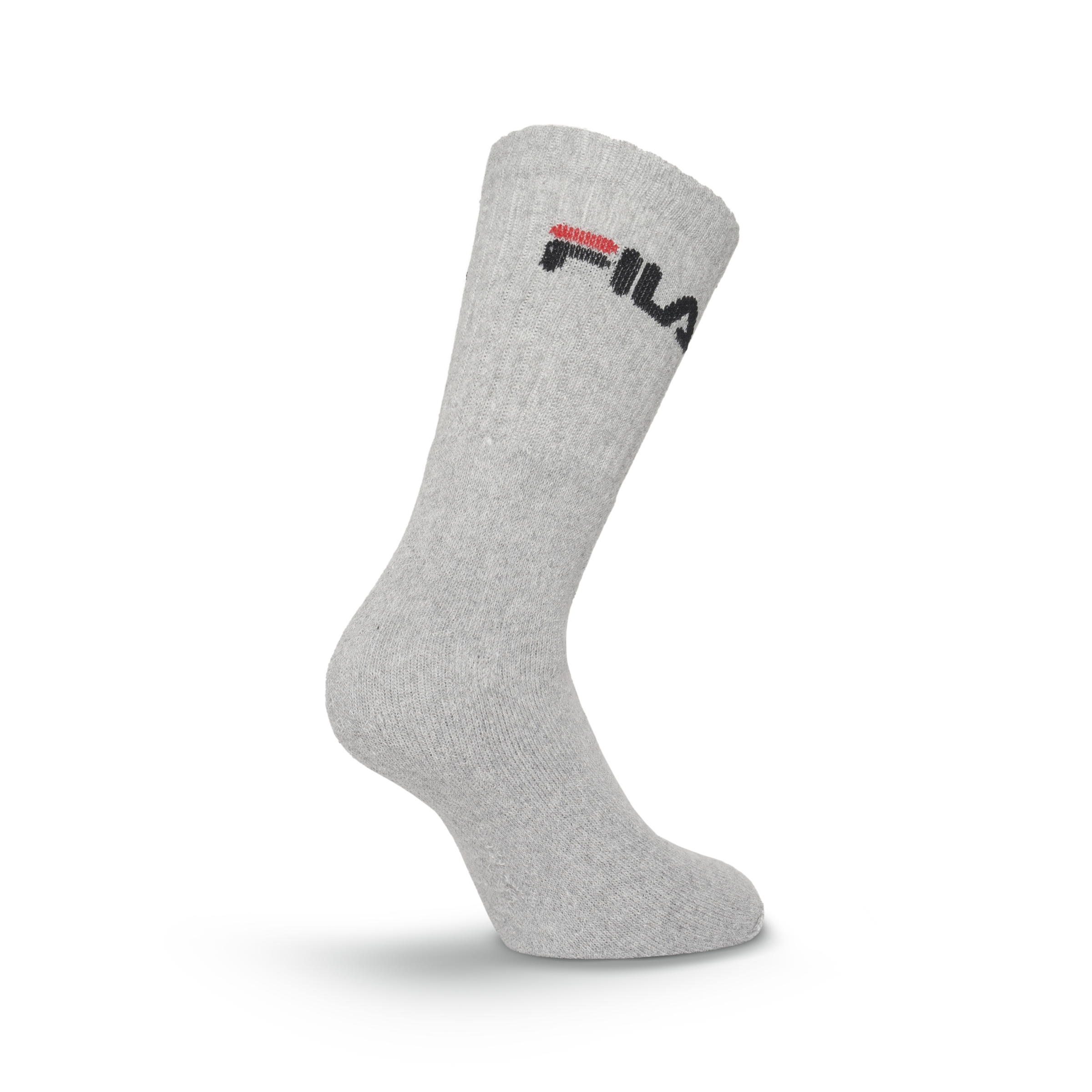 Fila Tennissocken 6 Paar,  Logoschriftzug, breites Rippenbündchen, Cotton-Mix