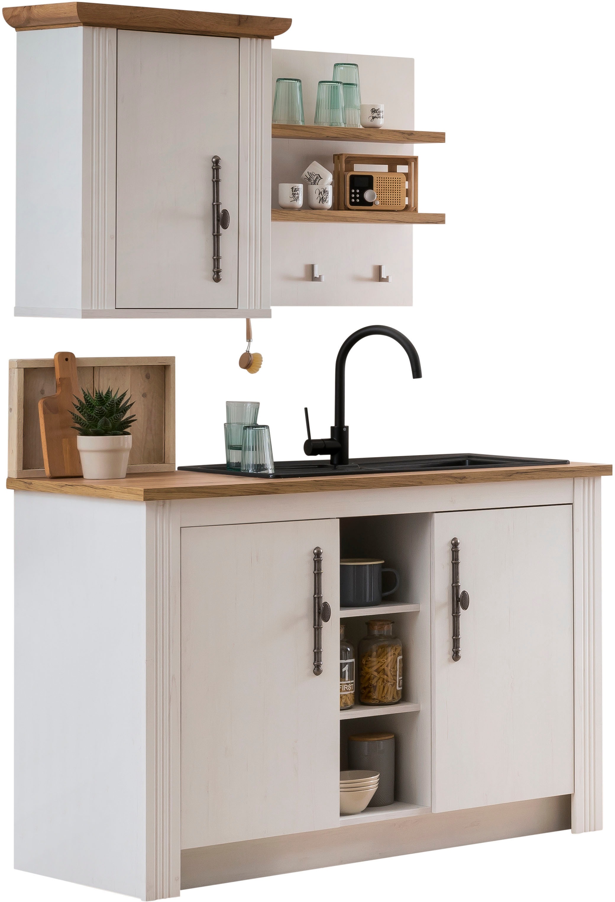 OTTO home Pantryküche "KS-Westminster" Breite 130 cm, ohne E-Geräte günstig online kaufen