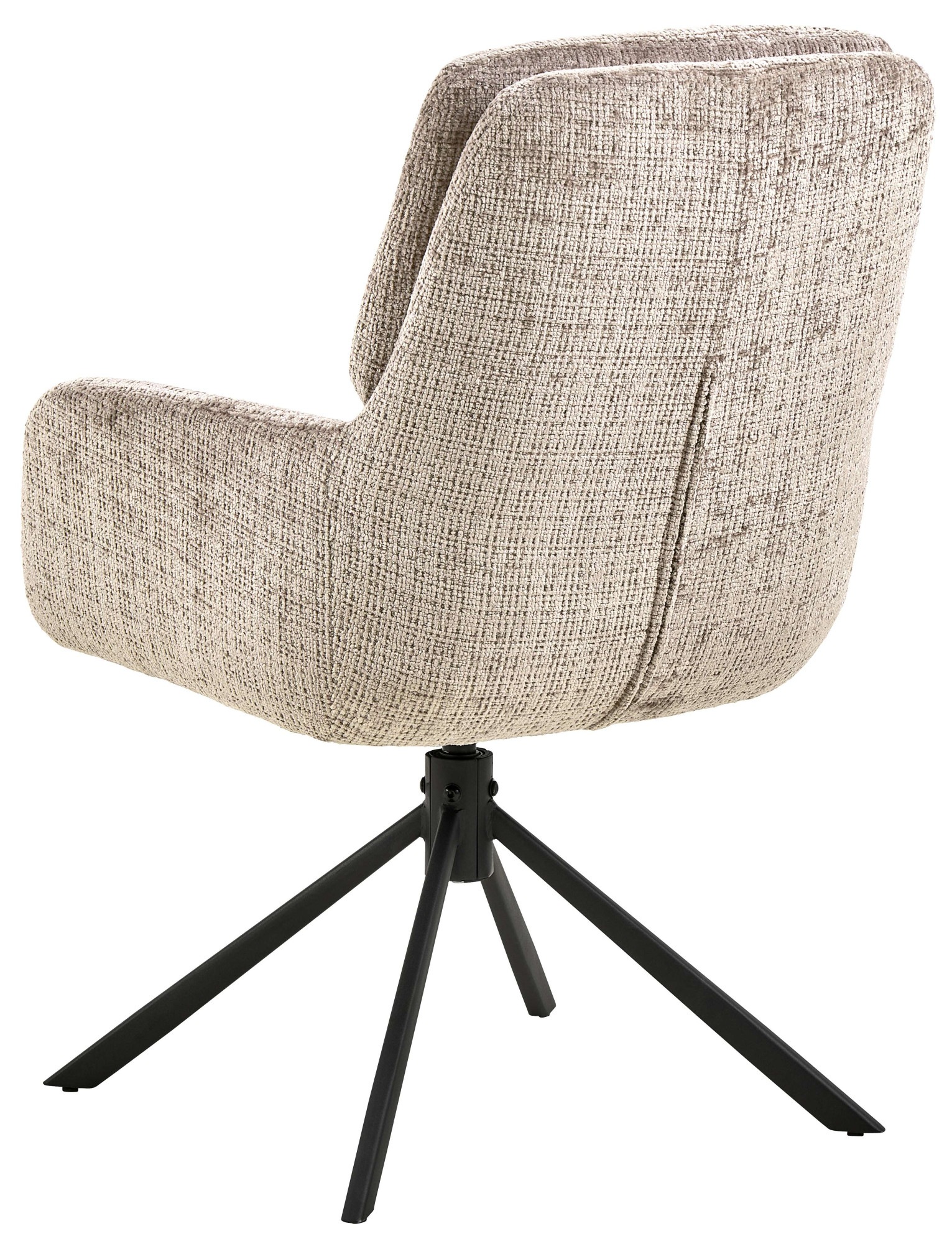 ACTONA GROUP Esszimmerstuhl »Edgar, Polsterstuhl, Stuhl« (Set) 2 Stk.Stuhl, Stoff, L-Form, Armlehnen, Dreh- & Kippfunktion, FSC™