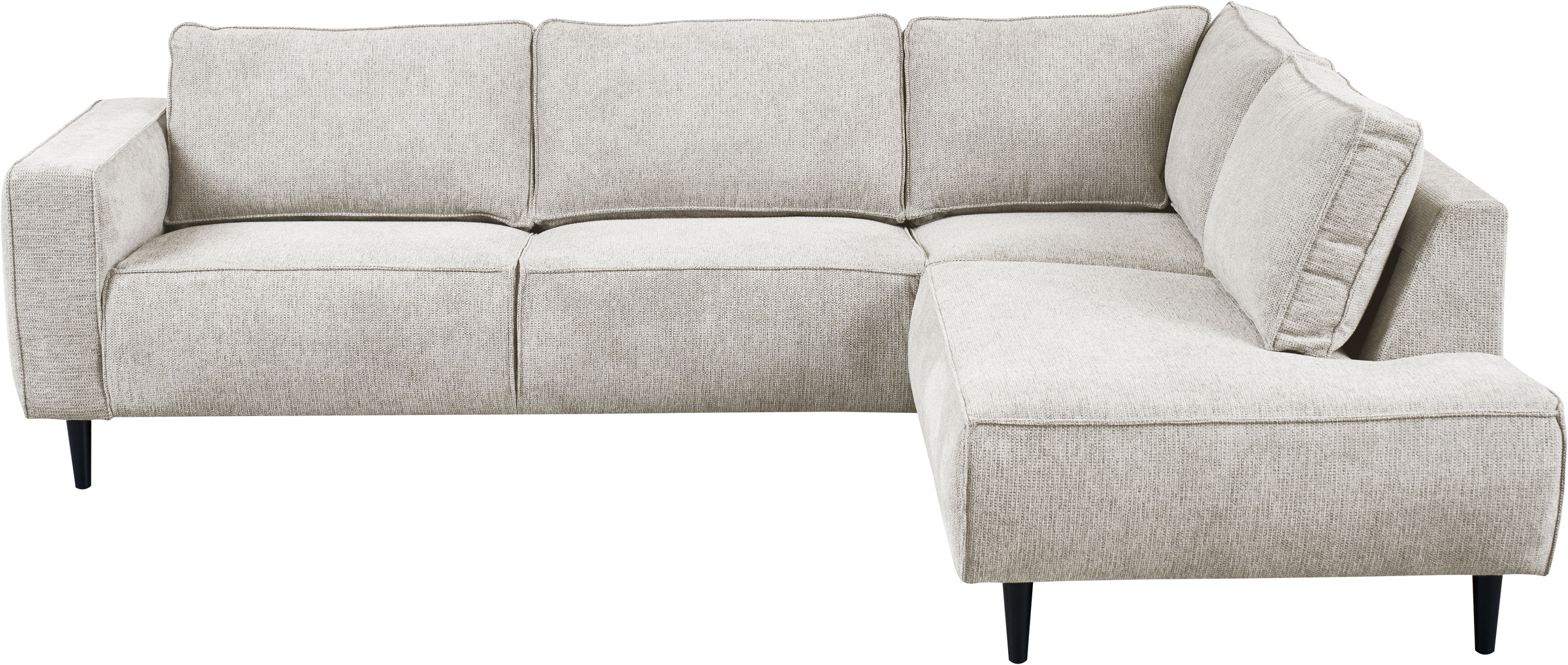 Home affaire Ecksofa "Fumone, Lederoptik oder Soft-Touch Chenille" Breite 2 günstig online kaufen