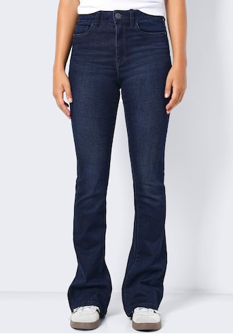 Bootcut-Jeans »NMSALLIE HW FLARE JEANS VI241DB NOOS«