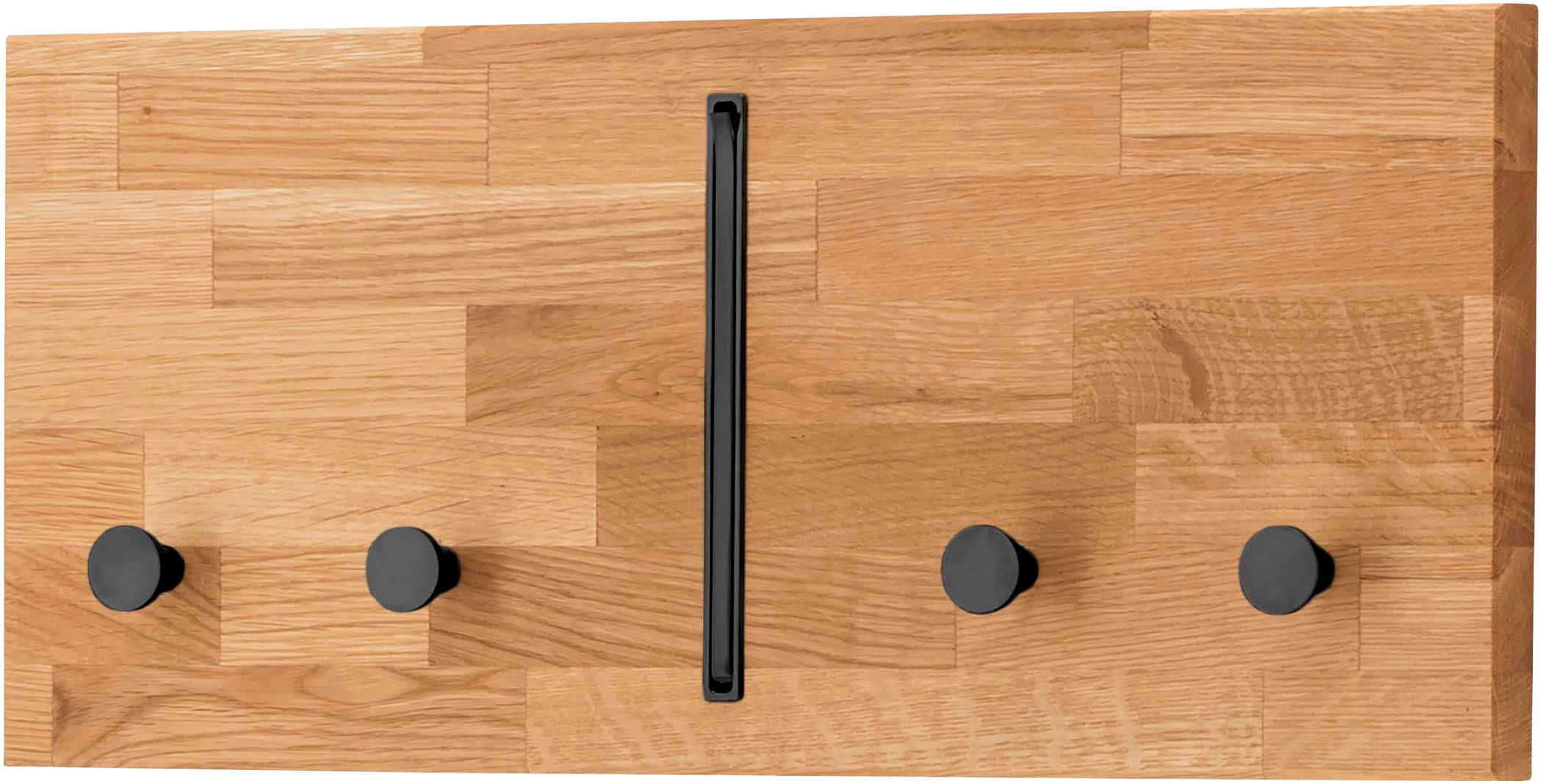 Home affaire Hakenleiste "Dura" aus FSC-zertifiziertem Massivholz, Breite 50 oder 80 cm