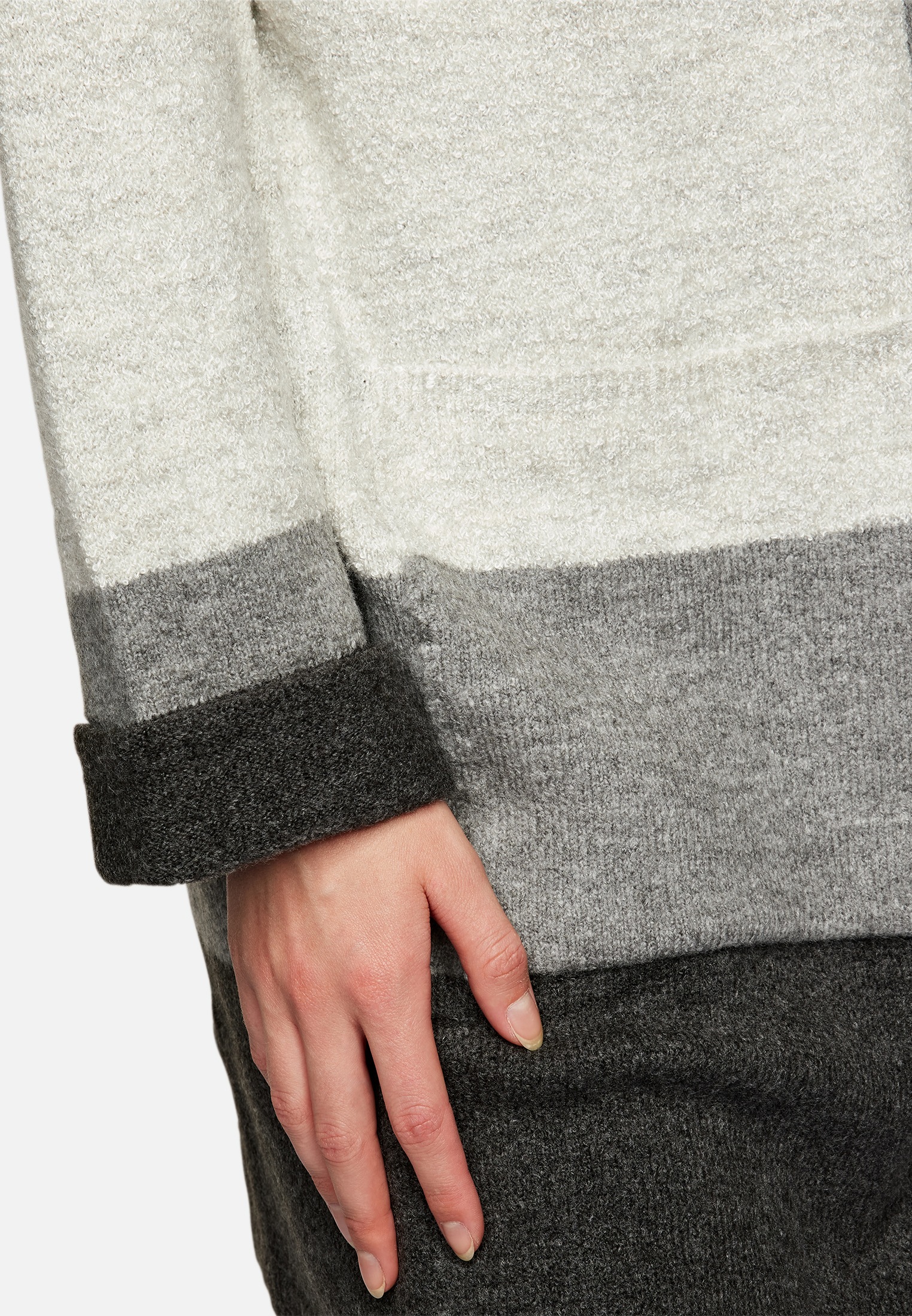 Mavi Cordjacke »HOODED CARDIGAN«, mit Kapuze, Oversized Cardigen