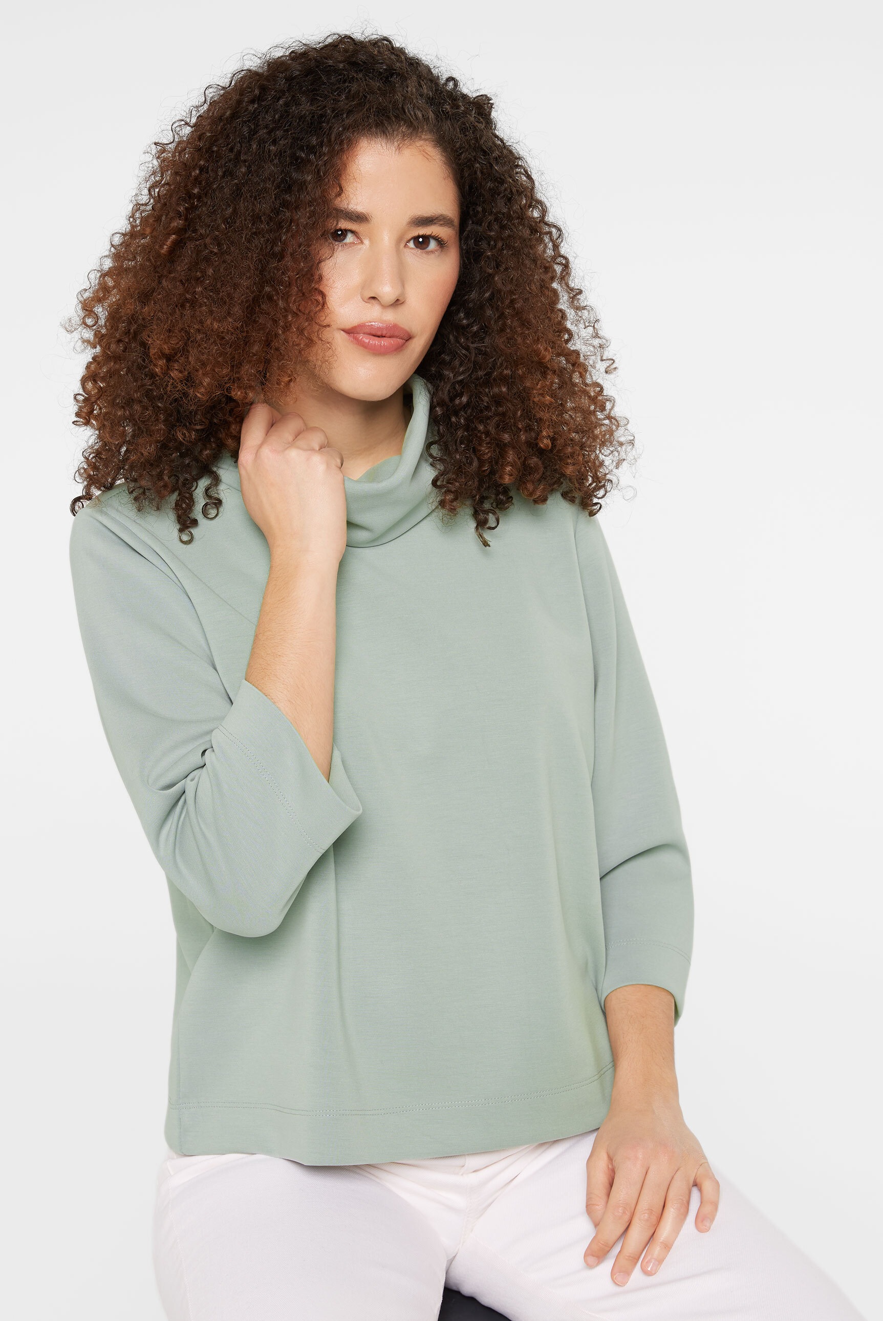 SENSES.THE LABEL 3/4-Arm-Shirt
