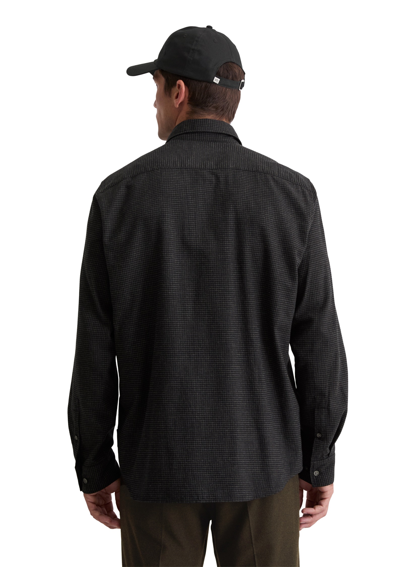 Marc OPolo Langarmhemd, In softer, leichter Flanell-Qualität günstig online kaufen