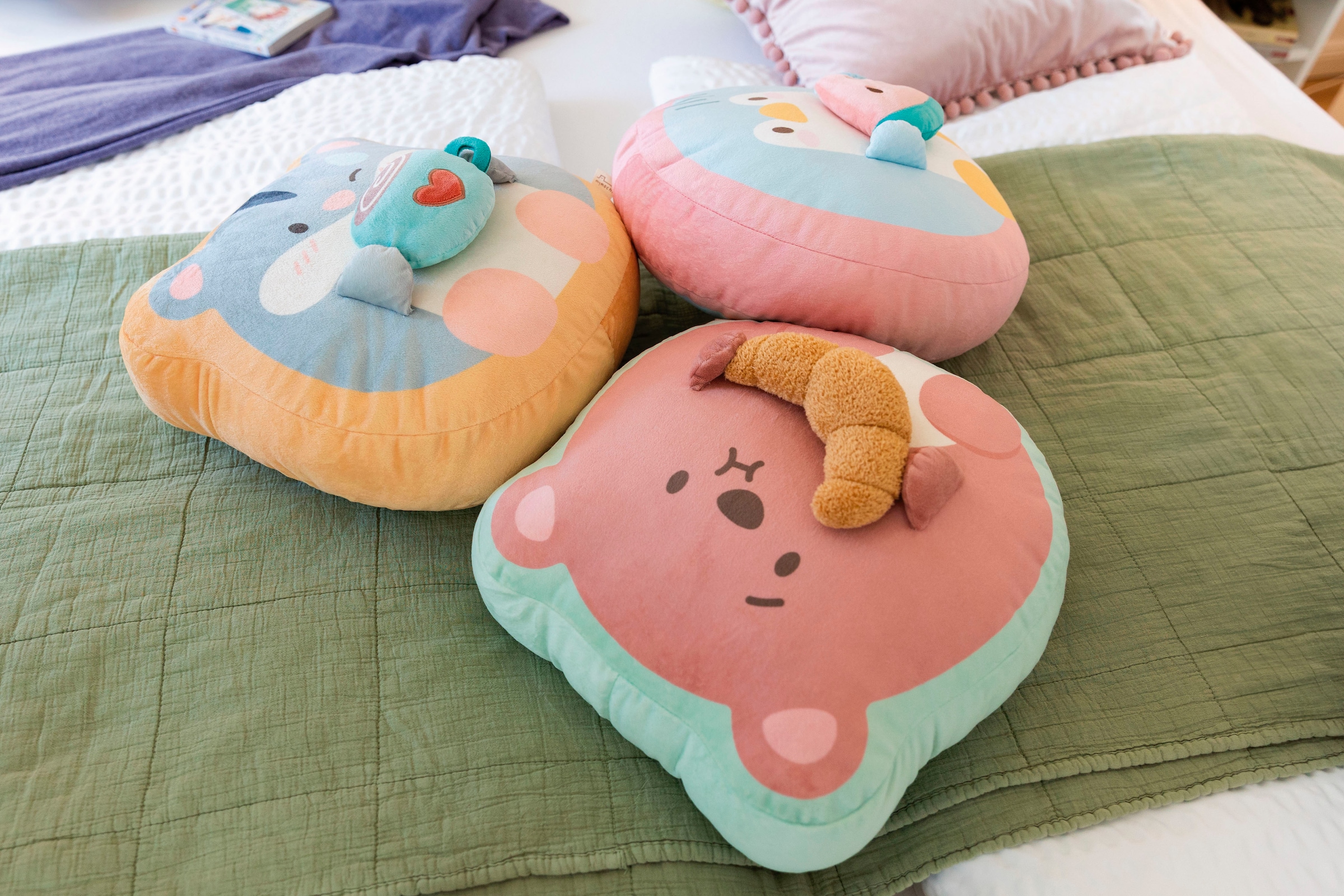 Nici Kuscheltier »mymochi, Hamster Shai mit Tasse 35x33x12 cm«, enthält recyceltes Material (Global Recycled Standard)