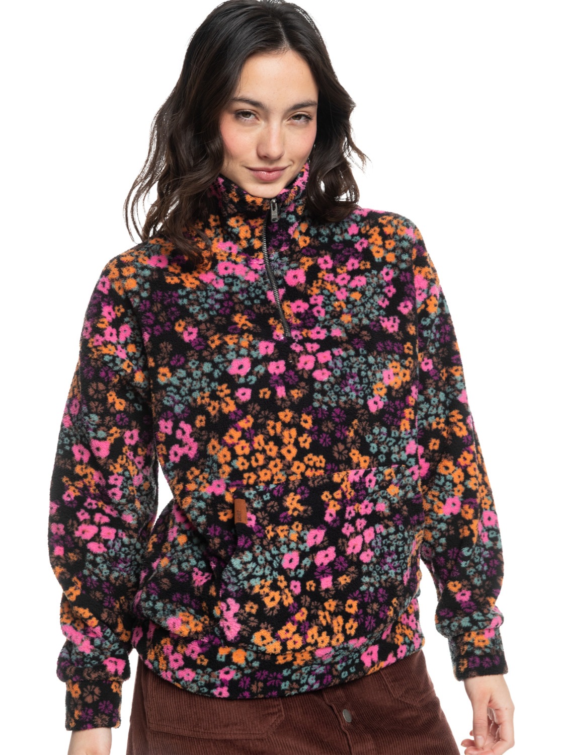 Roxy Fleecepullover "Live Out Loud" günstig online kaufen