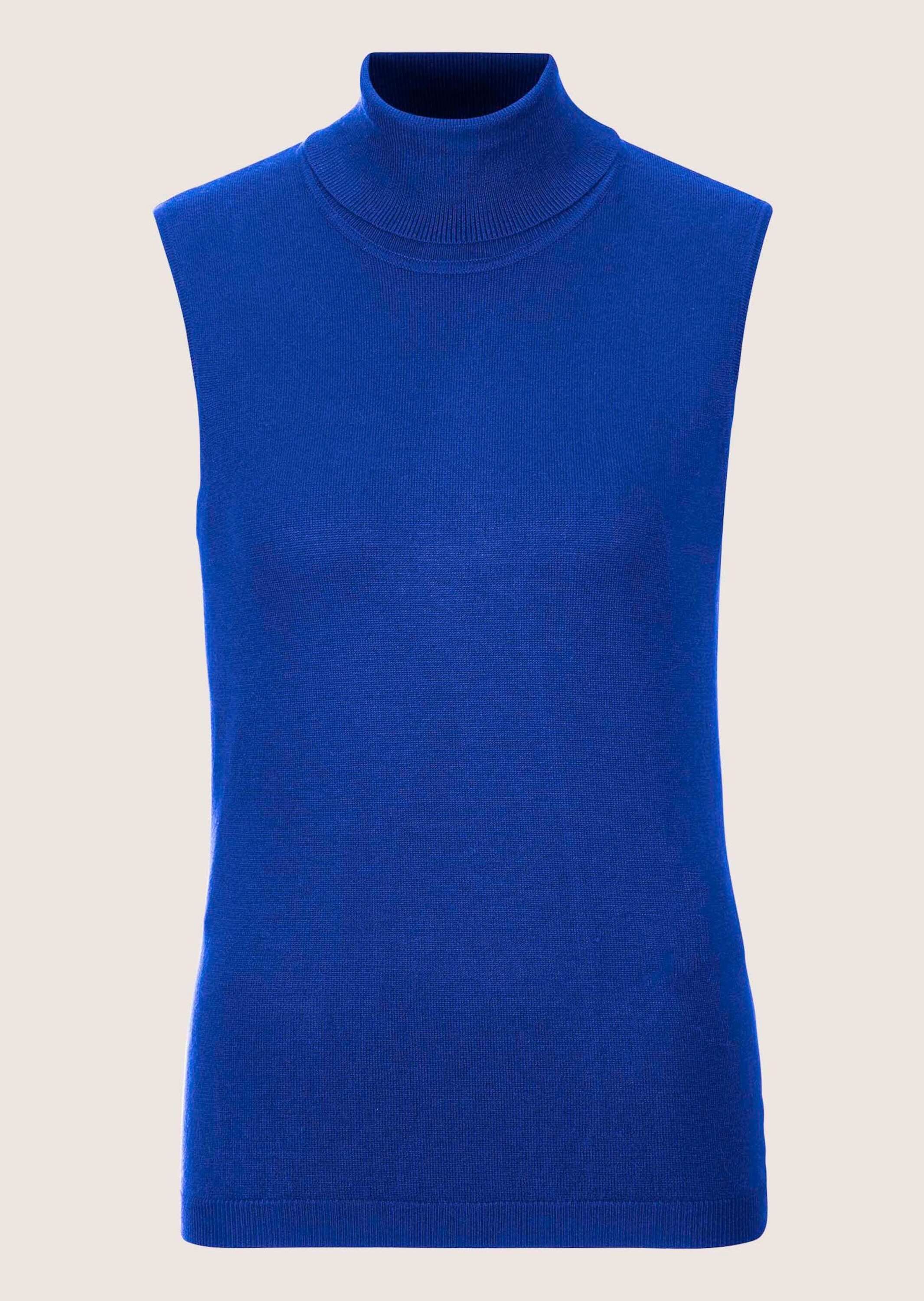 MADELEINE Longpullover "Strickpullover Viskosepullover ohne Ärmel" Ärmellos günstig online kaufen