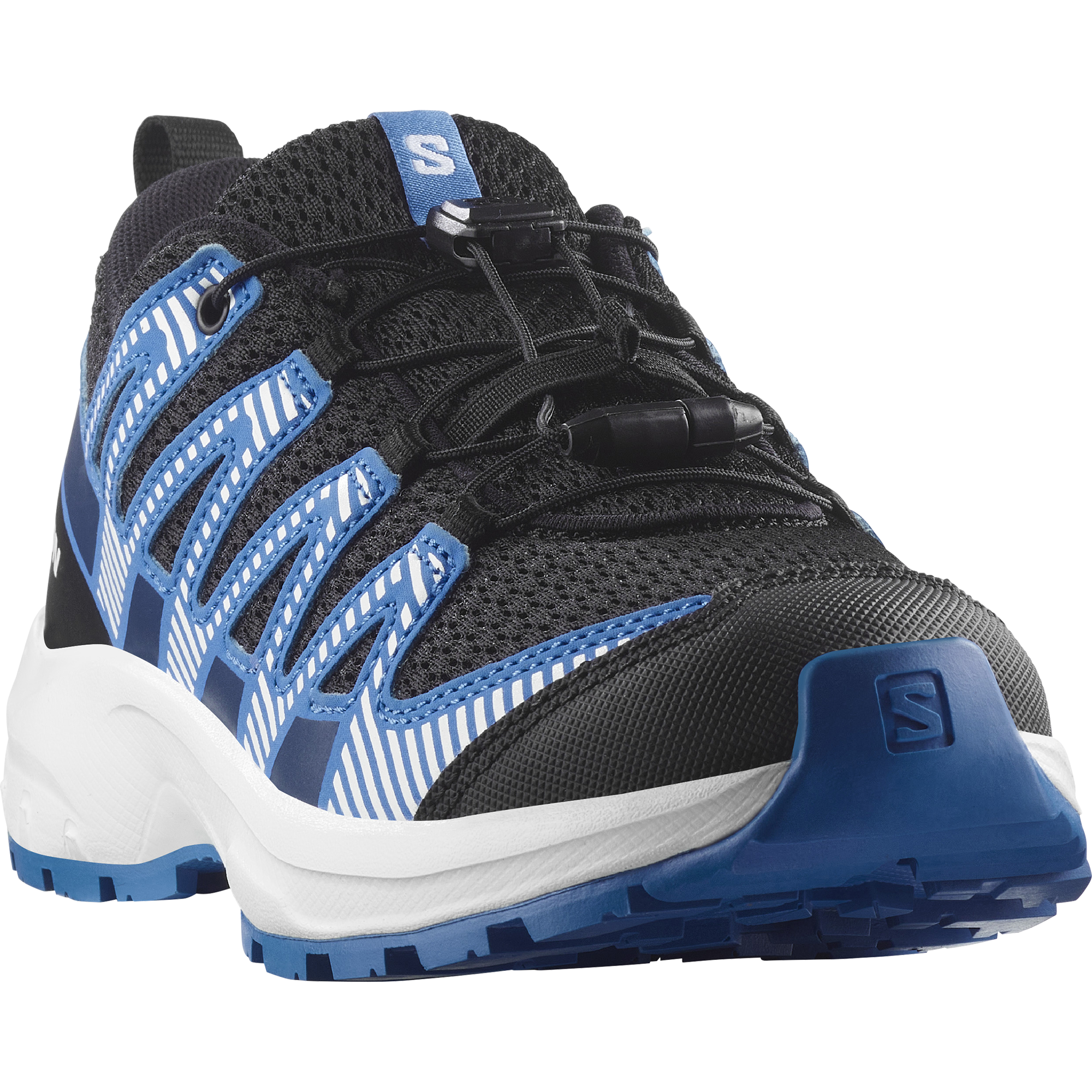 SALOMON Kinder Wanderschuh "XA PRO V8 J", Gr. 37, weiß, Synthetik, Textil, Schuhe, wasserdicht