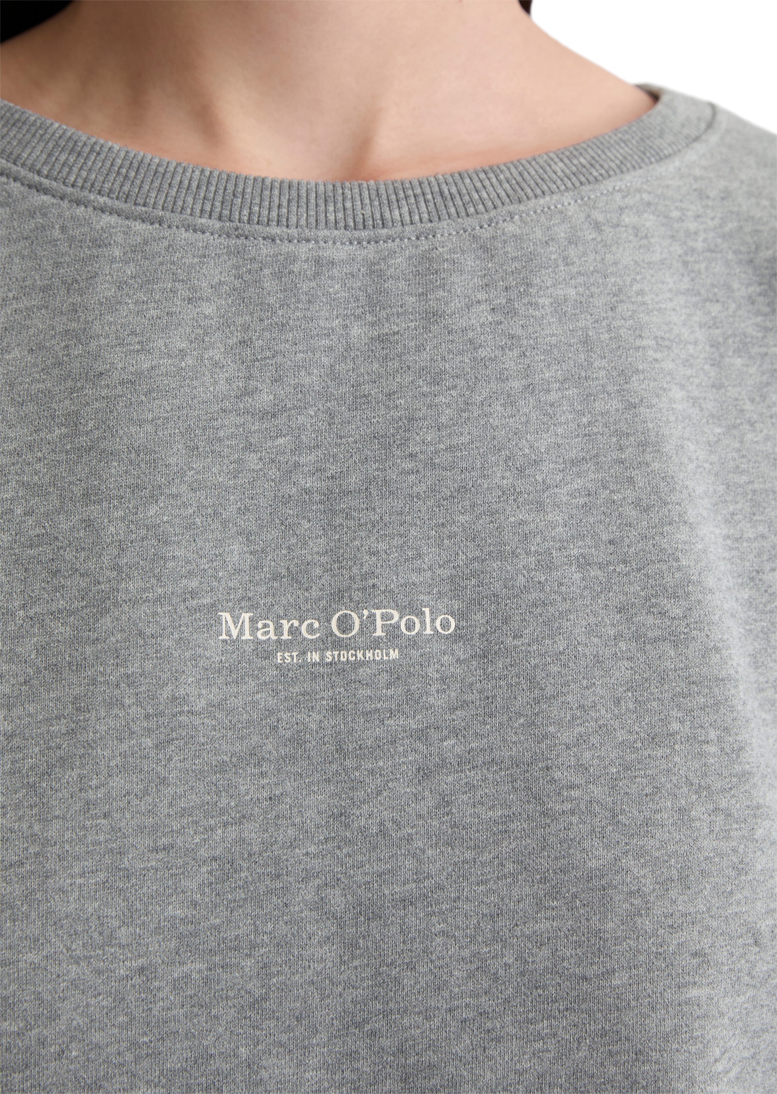 Marc O'Polo Sweatshirt »mit gepeachter Oberfläche«
