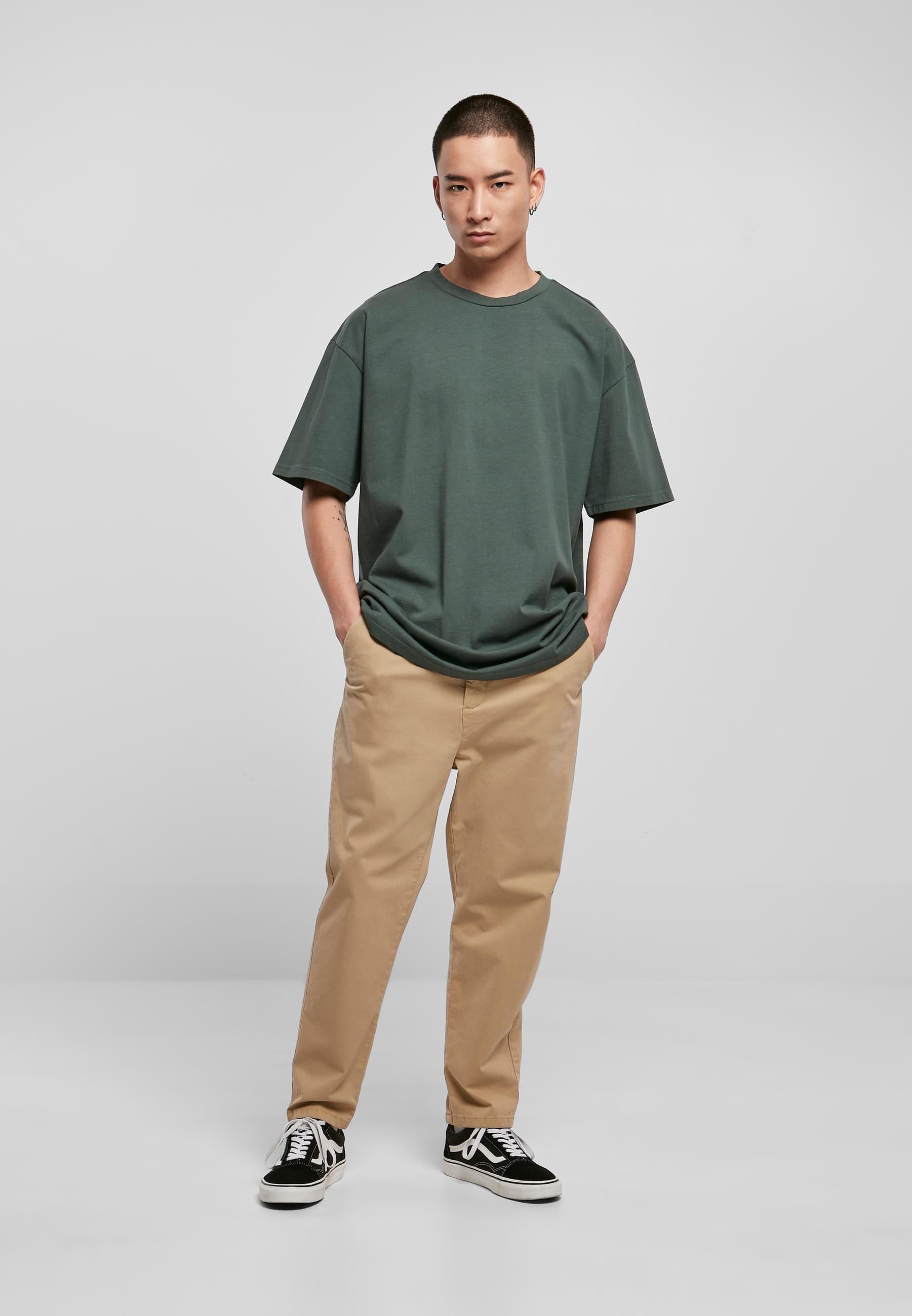 URBAN CLASSICS Kurzarmshirt »Urban Classics Herren Heavy Oversized Garment Dye Tee«, (1 tlg.)