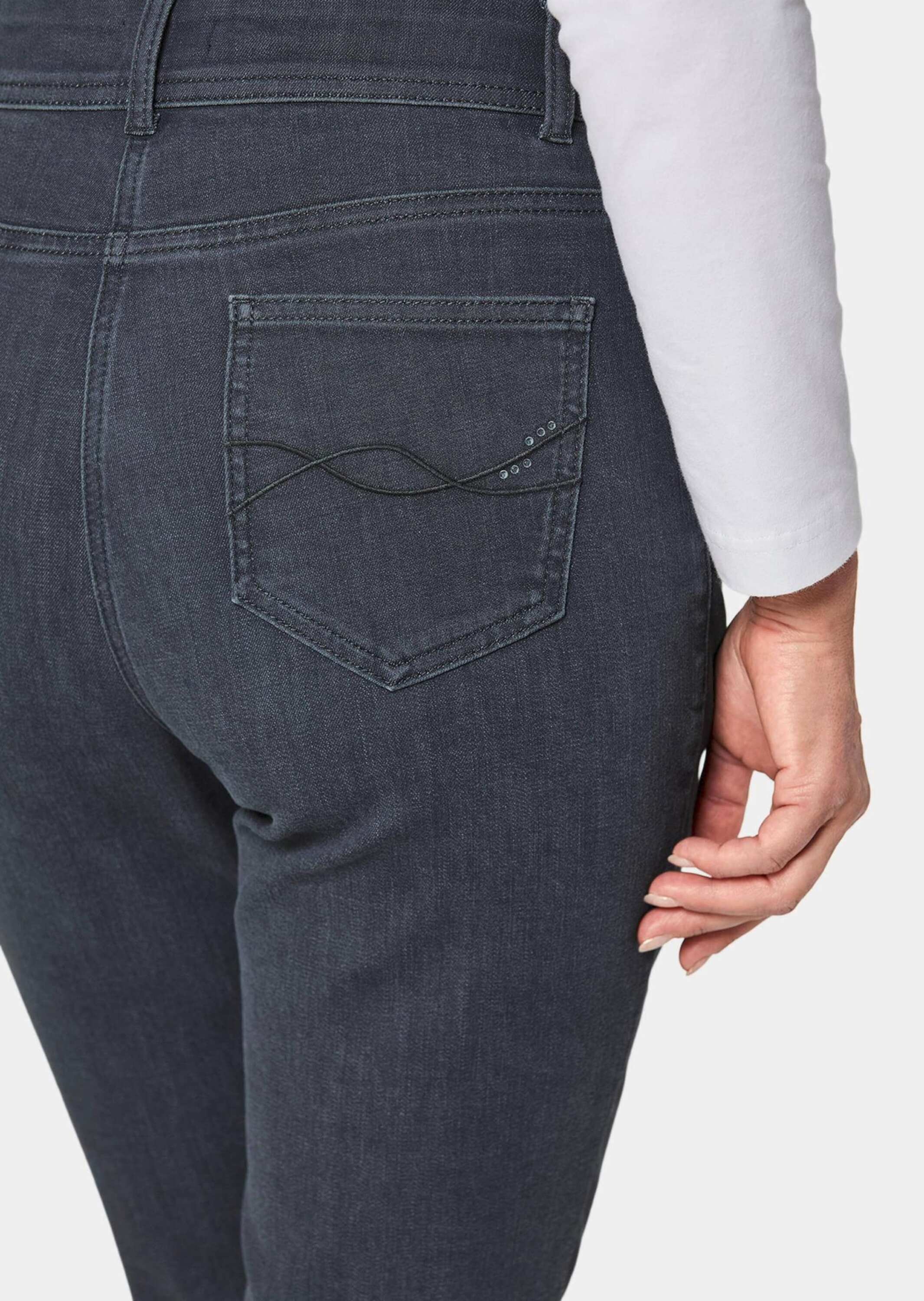 GOLDNER Regular-fit-Jeans »Hose mit Bauchweg-Effekt Superbequeme Hose mit Bauchweg-Effekt«