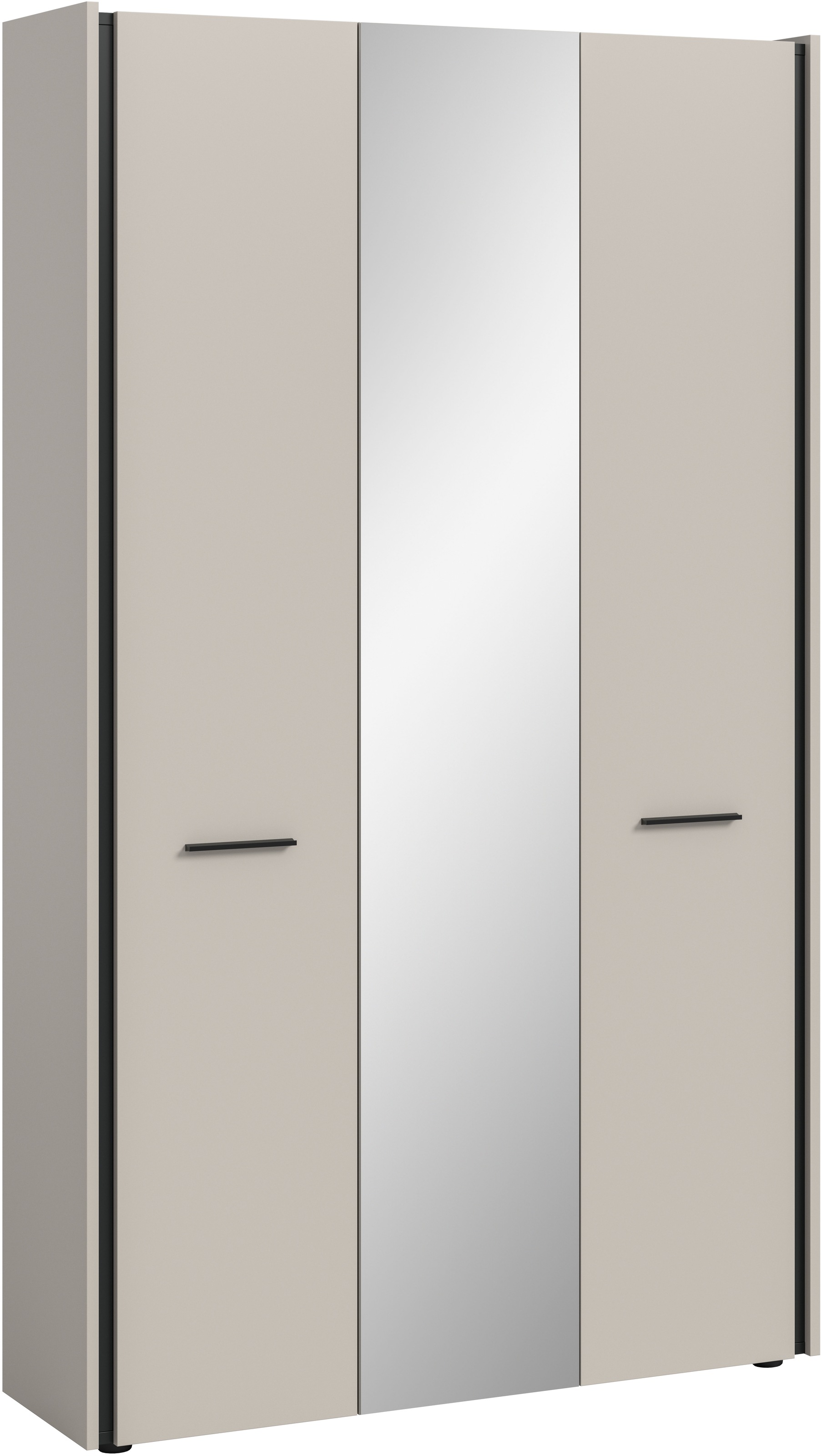 Home affaire Garderobenschrank "RAK, Breite 107 cm, viel Stauraum, 3 Türen, günstig online kaufen