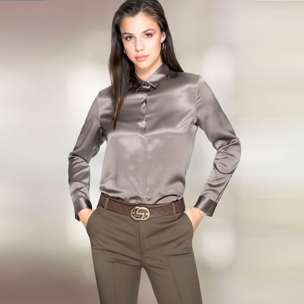 Silbergift Ledergürtel "Ledergürtel mit Rautenprägung und Designschließe" günstig online kaufen