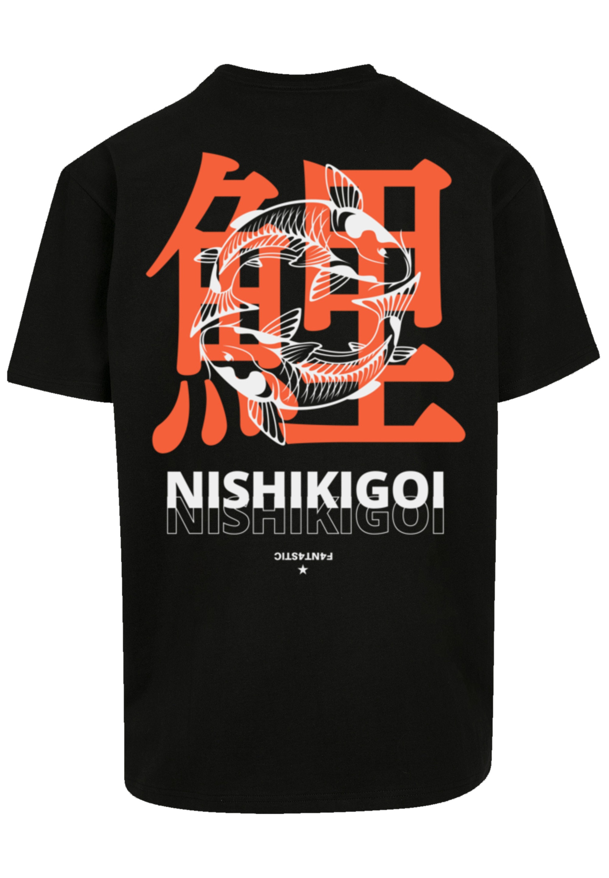 F4NT4STIC T-Shirt »Nishikigoi Koi Japan Grafik«, Print