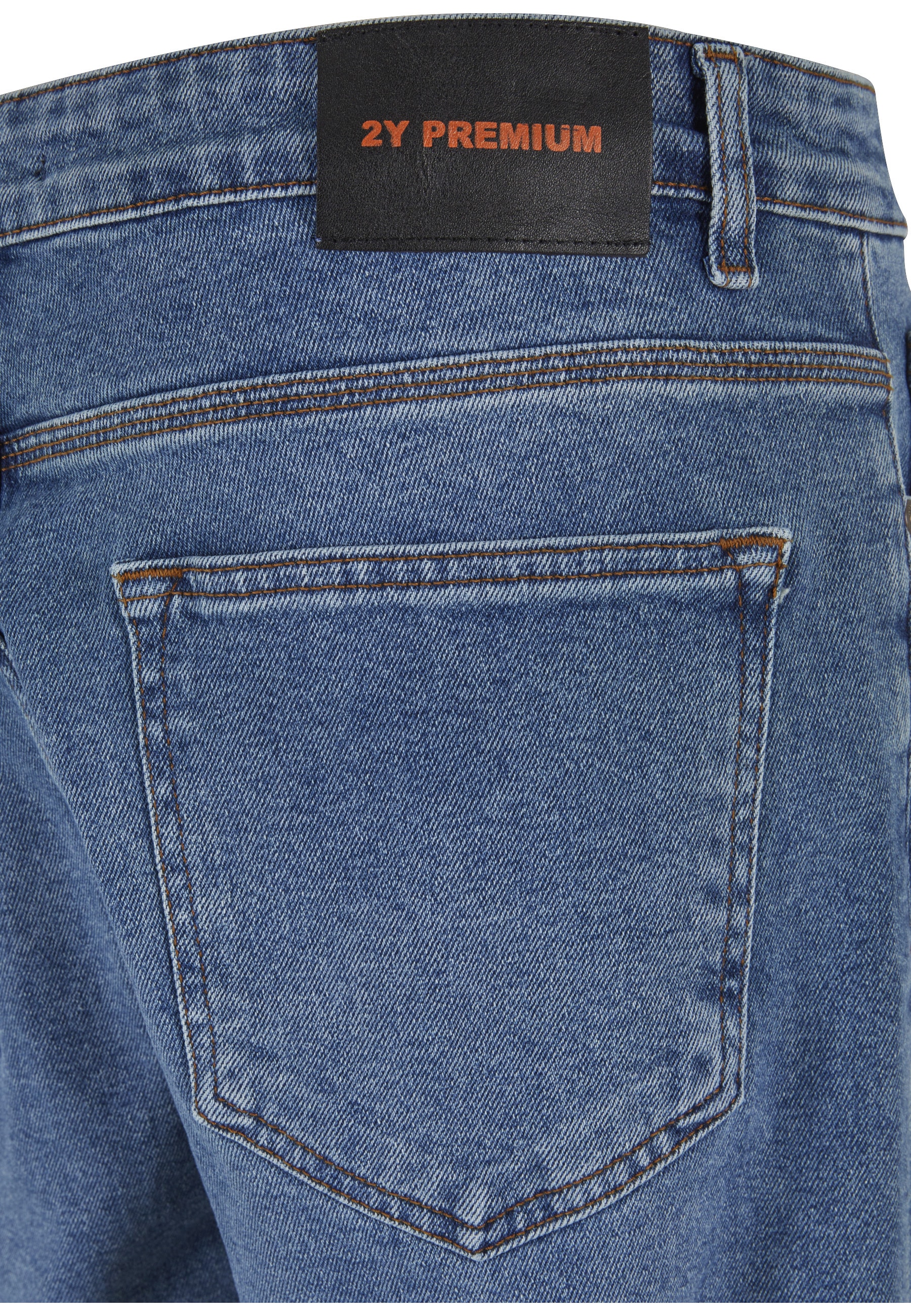 2Y Premium Bequeme Jeans »2Y Premium Herren 2Y Tapered Fit Jeans«