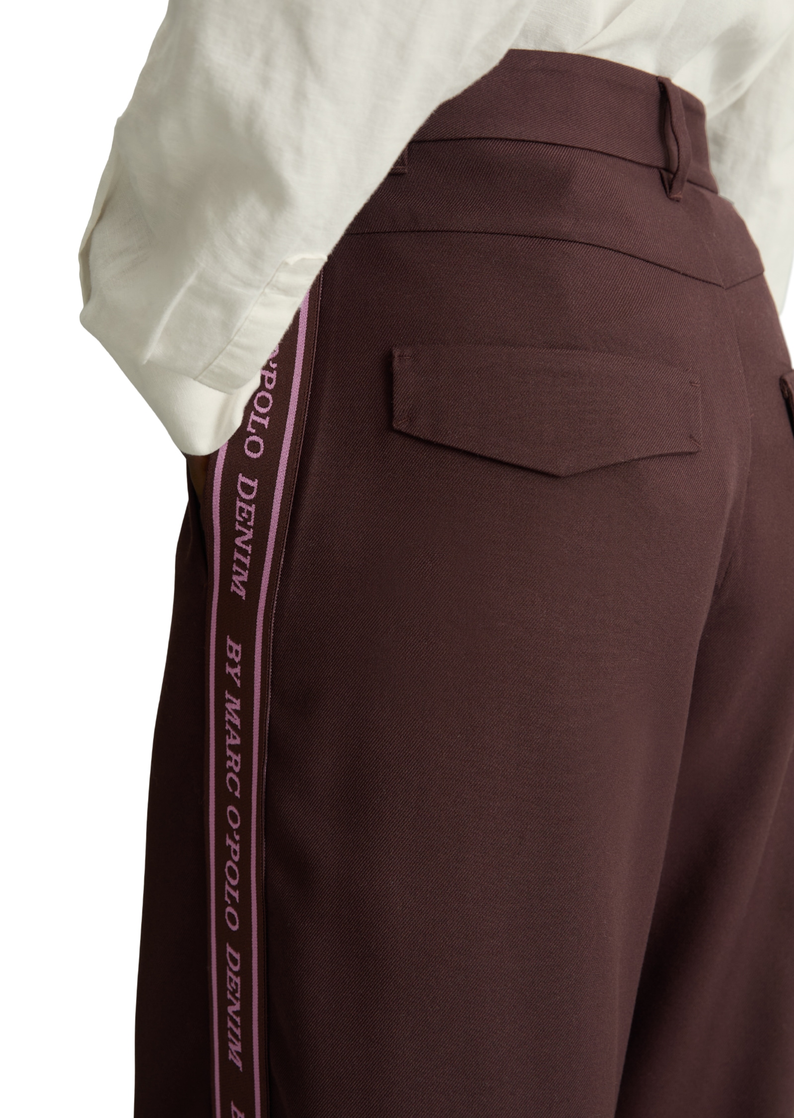 Marc O'Polo DENIM Chinohose »aus Polyester-Viskose-Mix«