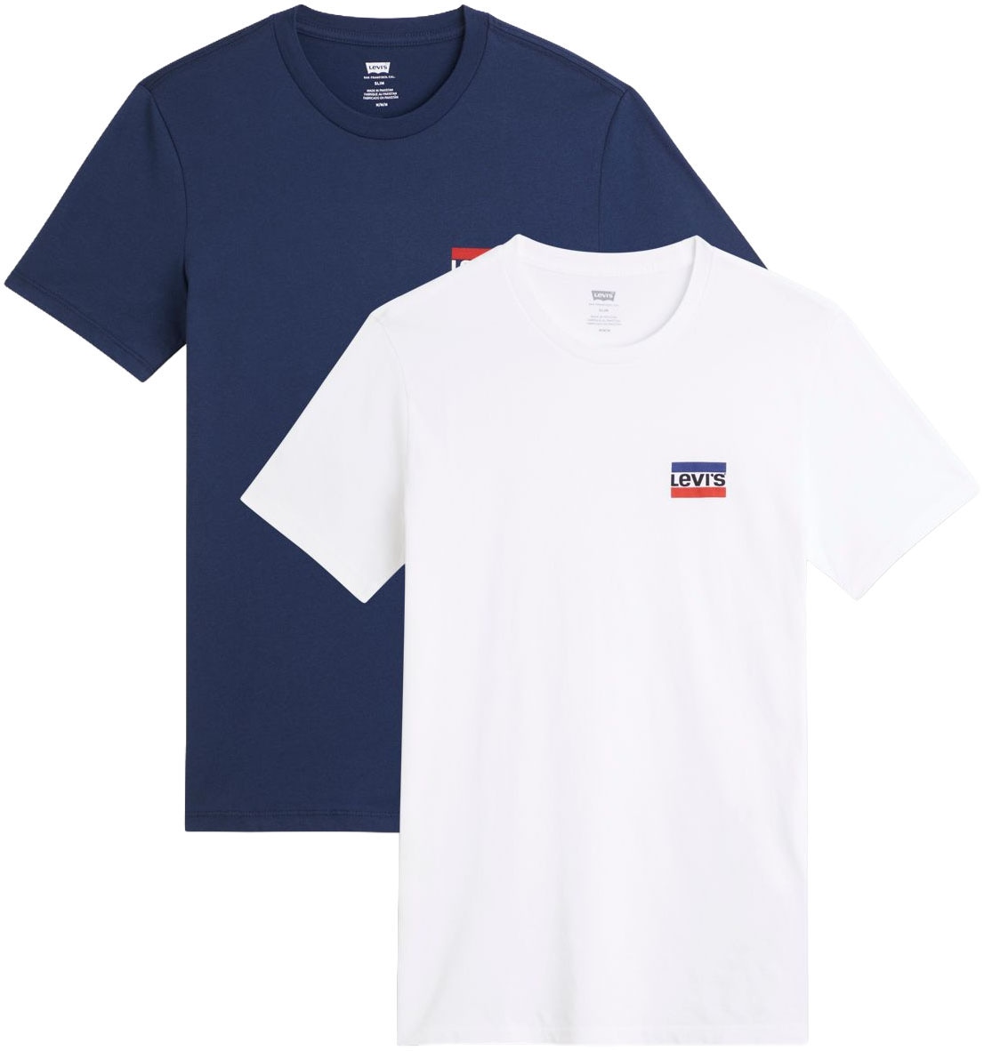 Levis T-Shirt "LE 2PK CREWNECK GRAPHIC" 2 Stk. günstig online kaufen