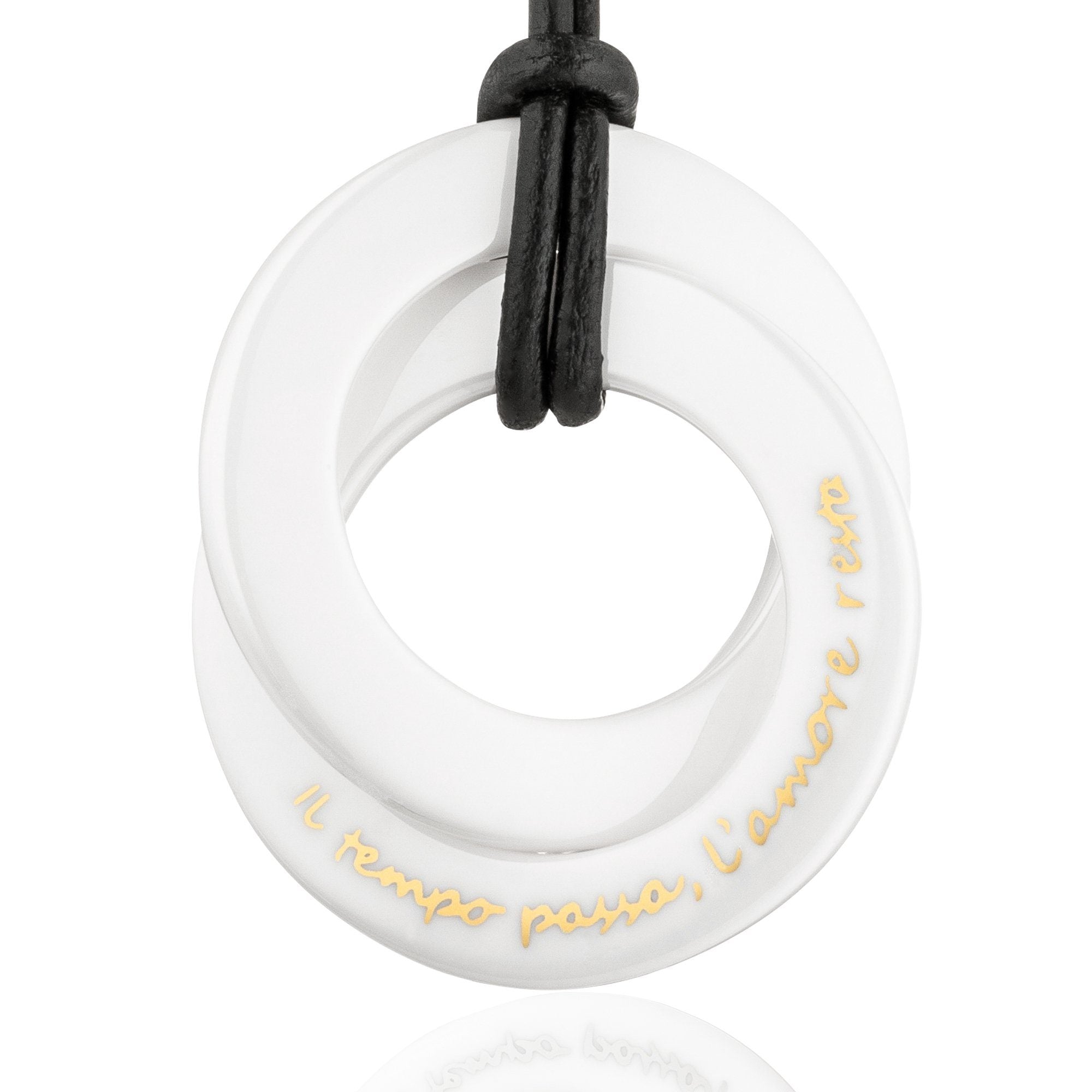 Gilardy Kette mit Anhänger »Keramik White«, (Set, 2 tlg.) kaufen