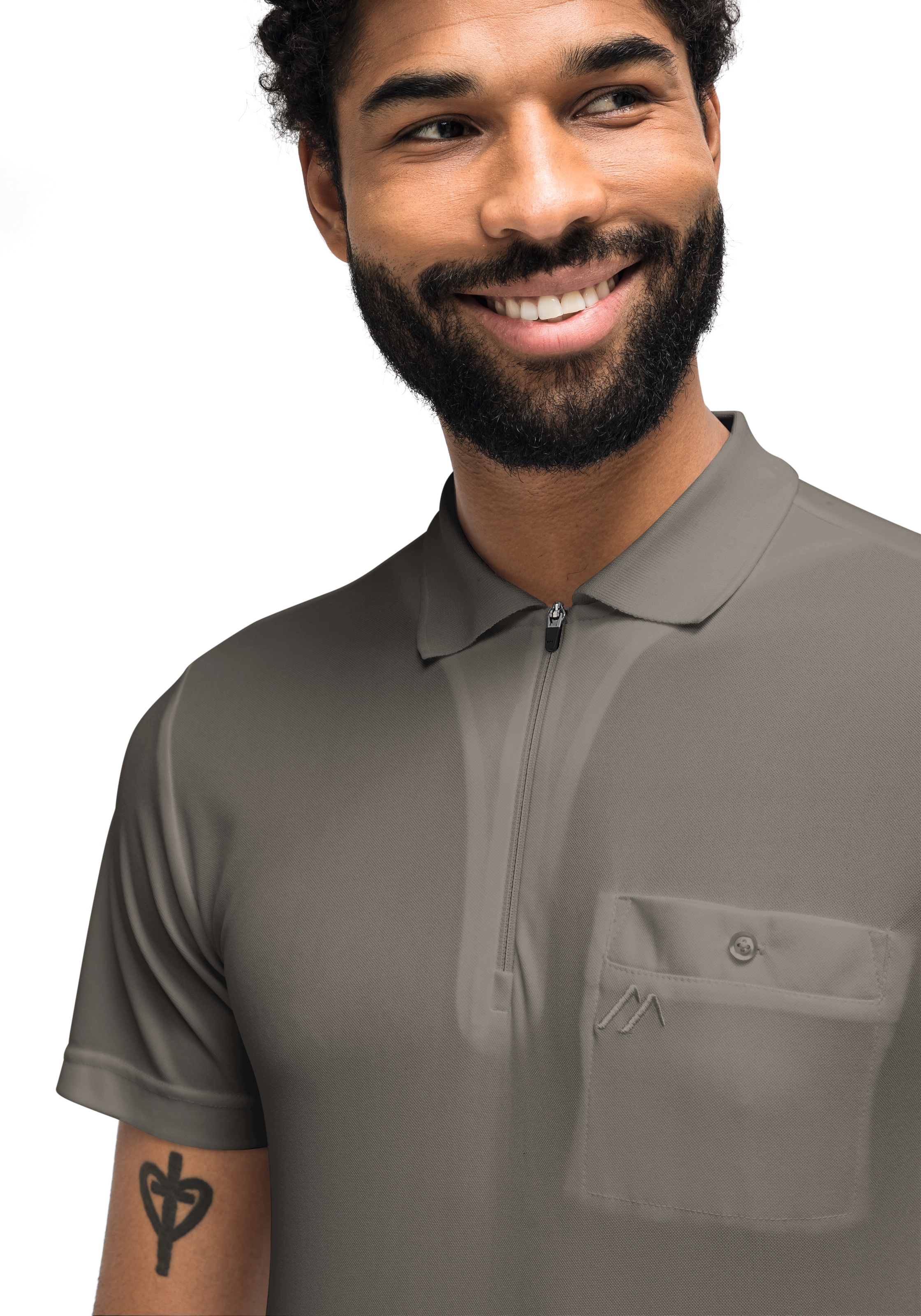 Maier Sports Funktionsshirt »Arwin 2.0«, Eignet sich ideal für Wanderungen und Freizeitaktivitäten