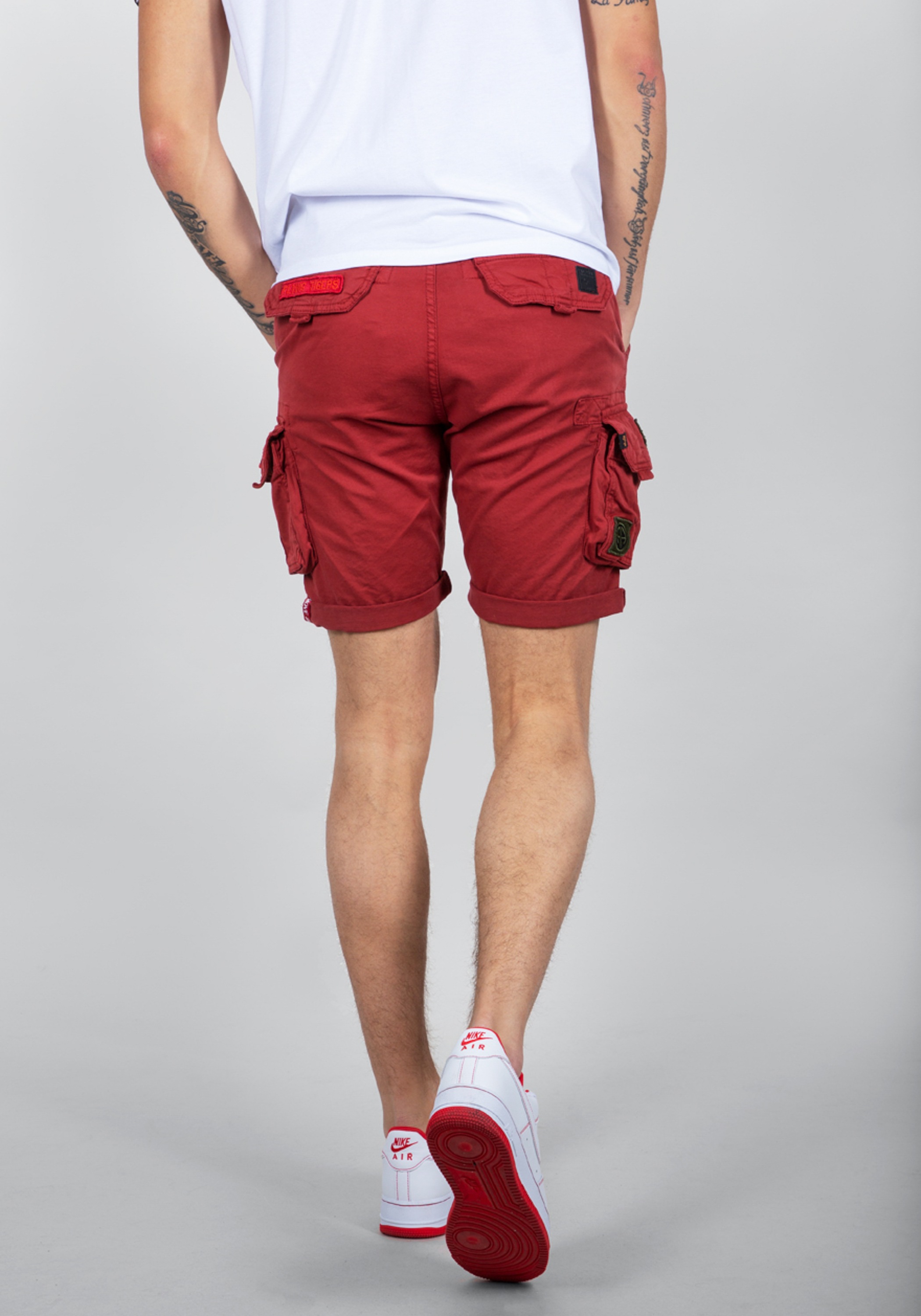 Alpha Industries Shorts "Alpha Industries Men - Shorts Crew Short Patch" günstig online kaufen