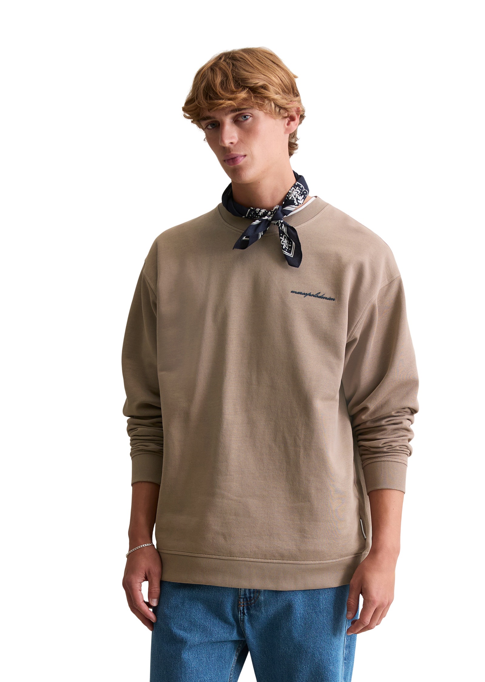 Marc O'Polo DENIM Sweatshirt »mit großem Rückenprint«
