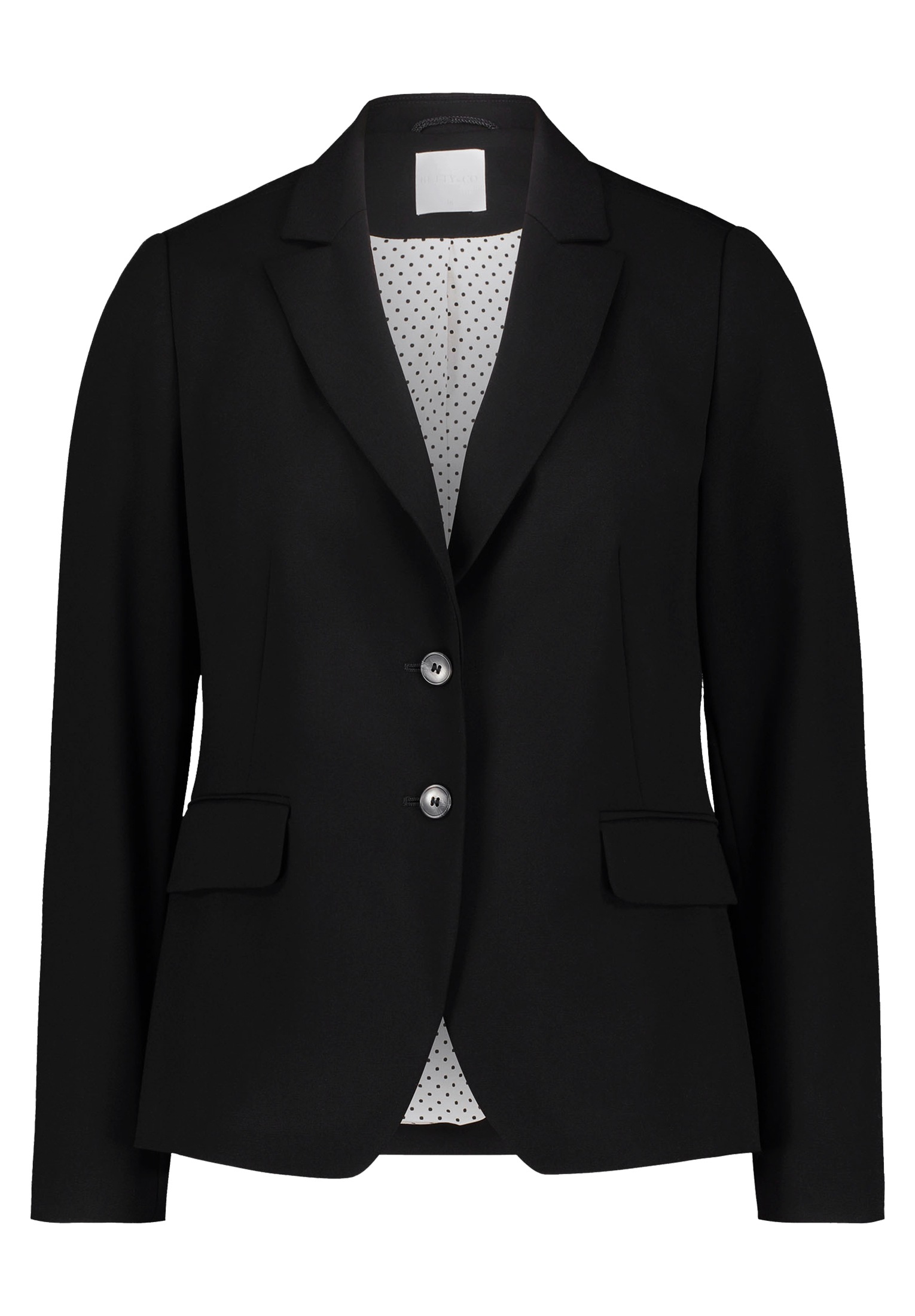 Betty&Co Longblazer "Betty & Co Klassischer Blazer mit Taschen", Druckfutte günstig online kaufen