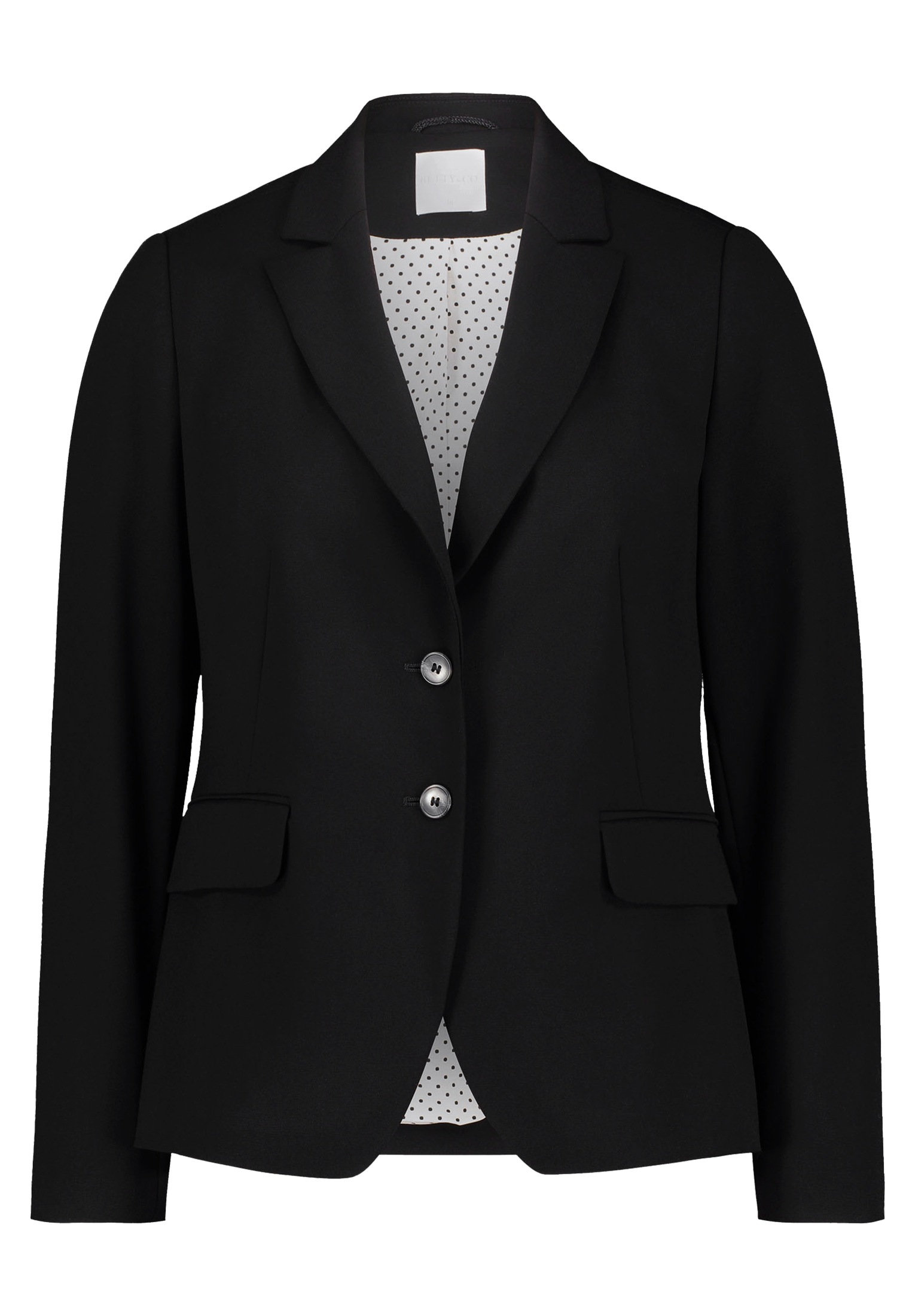 Betty&Co Longblazer "Damen Klassischer Blazer mit Taschen" Druckfutter günstig online kaufen